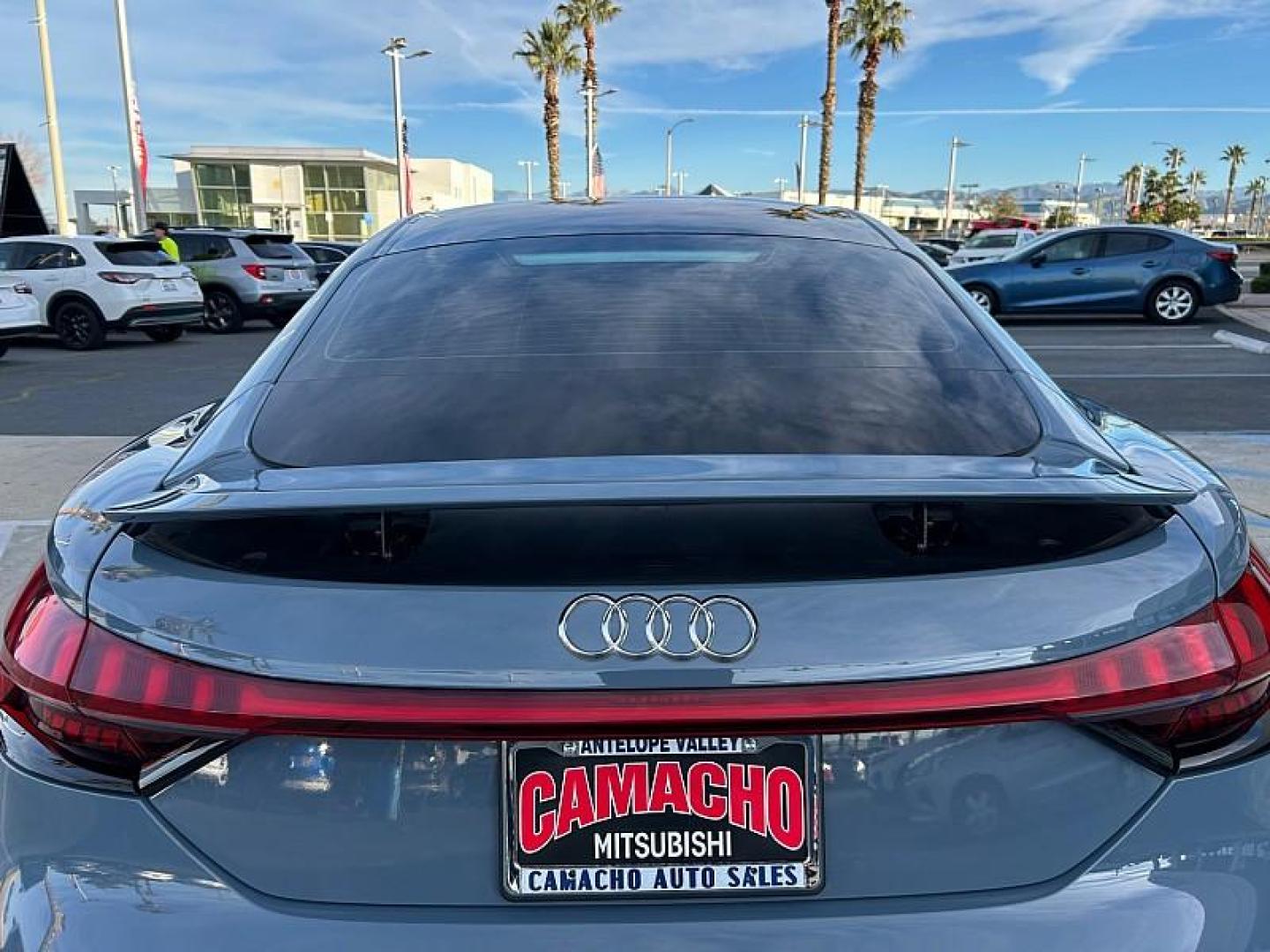 2022 GRAY Audi e-tron GT (WAUFJBFW6N7) with an Dual AC Electric Motors engine, Single-Speed Fixed Gear transmission, located at 412 Auto Vista Drive, Palmdale, 93551, (661) 945-0620, 34.592636, -118.136681- Photo#12