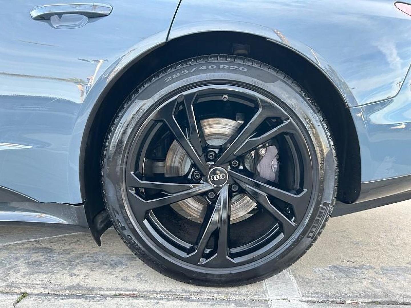 2022 GRAY Audi e-tron GT (WAUFJBFW6N7) with an Dual AC Electric Motors engine, Single-Speed Fixed Gear transmission, located at 412 Auto Vista Drive, Palmdale, 93551, (661) 945-0620, 34.592636, -118.136681- Photo#16