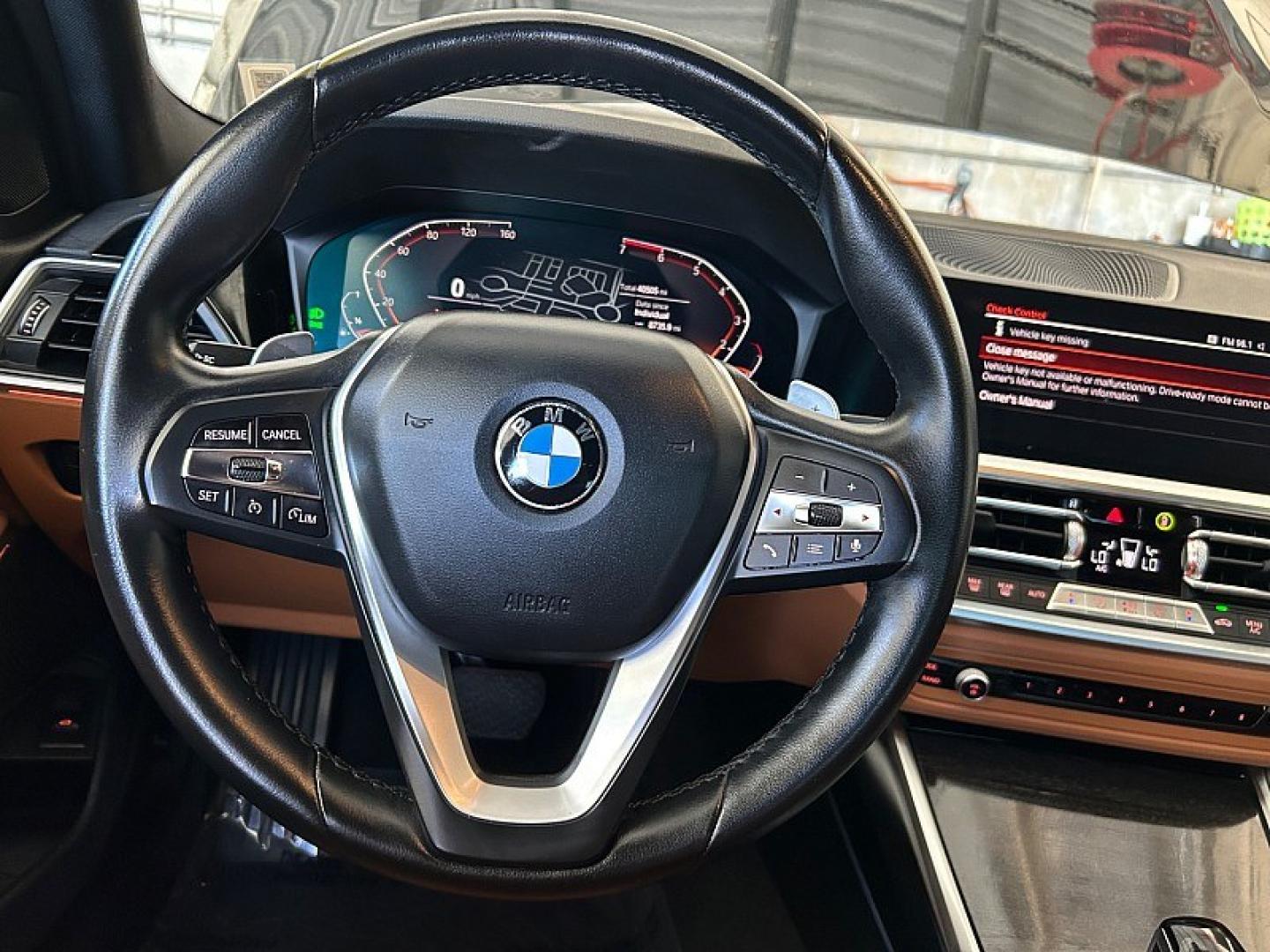 2022 BLACK BMW 3 Series (3MW5R1J06N8) with an 4-Cyl Turbo 2.0 Liter engine, Automatic 8-Spd Sport w/Sport transmission, located at 412 Auto Vista Drive, Palmdale, 93551, (661) 945-0620, 34.592636, -118.136681 - Photo#23