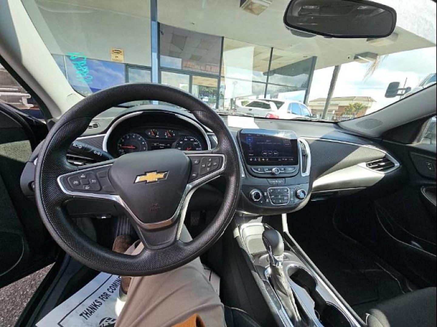2022 BLACK Chevrolet Malibu (1G1ZD5ST6NF) with an 4-Cyl Turbo 1.5 Liter engine, Automatic CVT transmission, located at 412 Auto Vista Drive, Palmdale, 93551, (661) 945-0620, 34.592636, -118.136681 - Photo#1