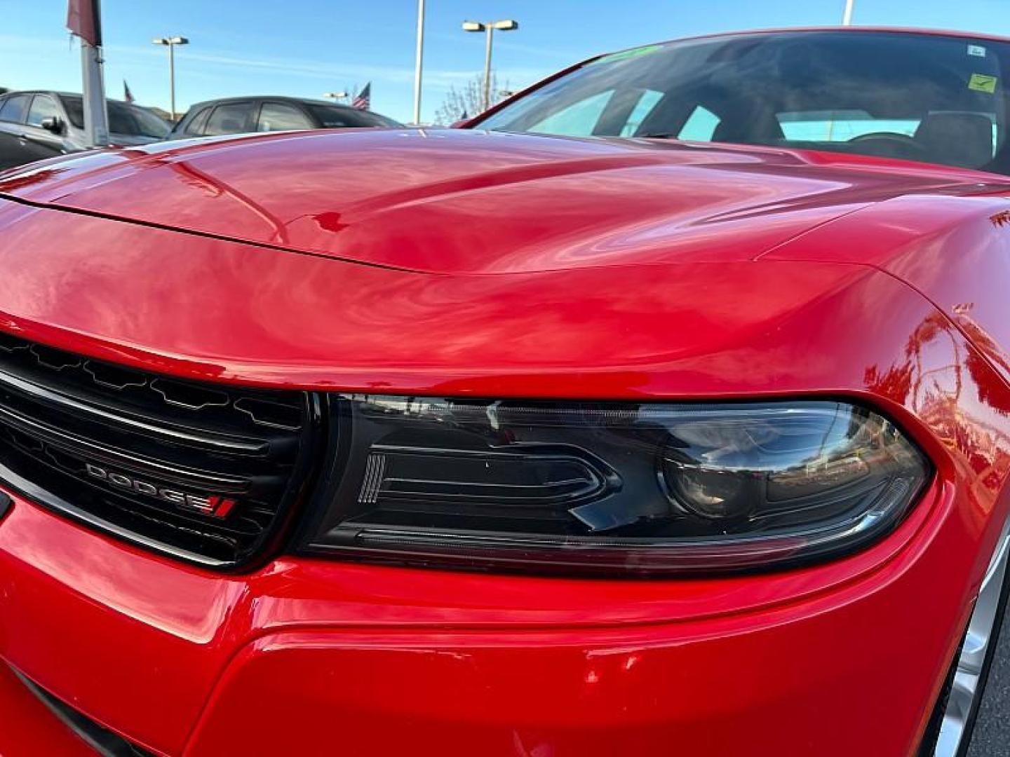 2022 RED Dodge Charger (2C3CDXBG6NH) with an V6 3.6 Liter engine, Automatic 8-Spd w/AutoStick transmission, located at 412 Auto Vista Drive, Palmdale, 93551, (661) 945-0620, 34.592636, -118.136681 - Photo#11