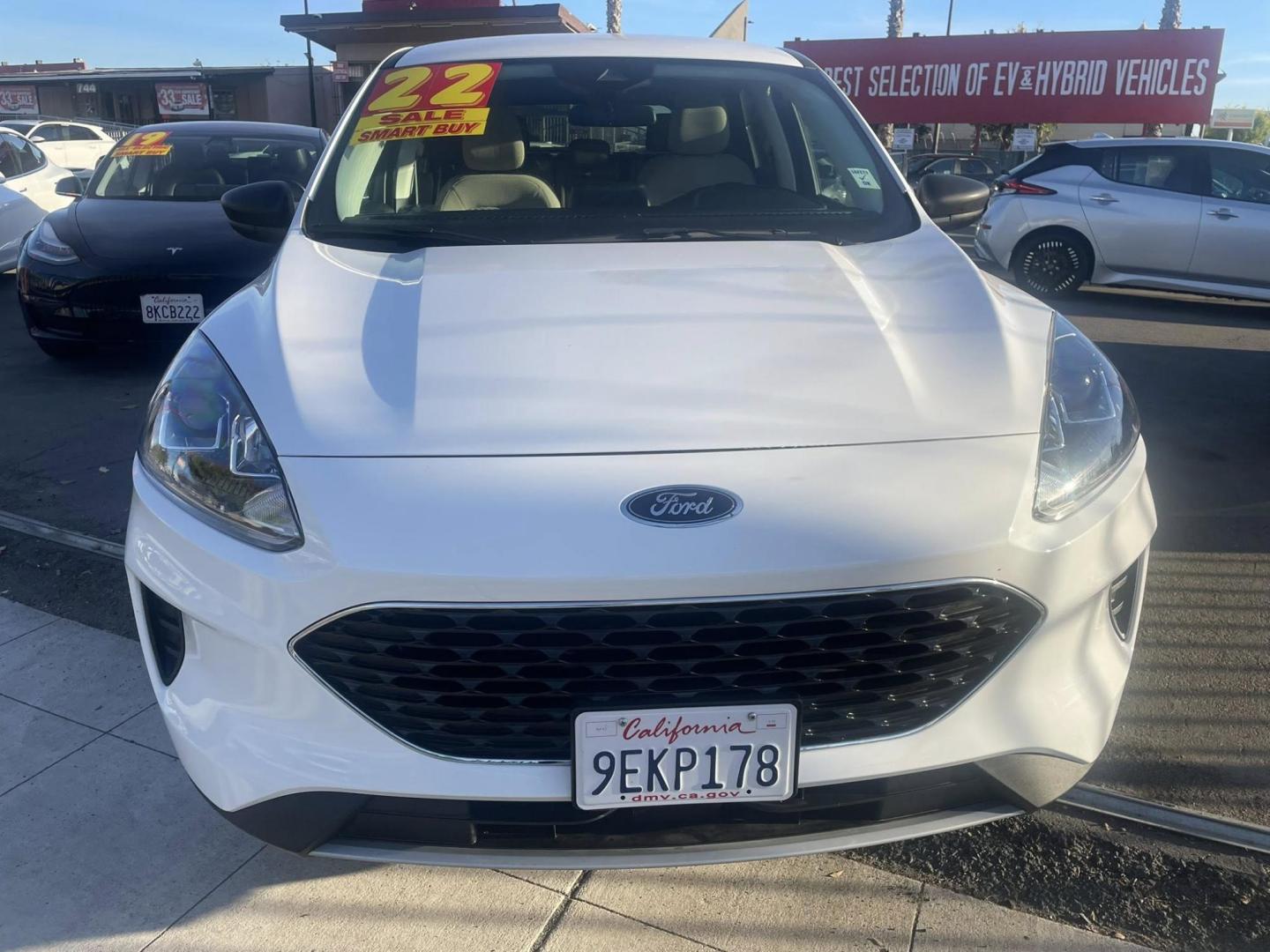2022 Ford Escape Plug-in Hybrid SE (1FMCU0EZ3NU) with an 2.5L L4 DOHC 16V HYBRID engine, 6A transmission, located at 744 E Miner Ave, Stockton, CA, 95202, (209) 944-5770, 37.956863, -121.282082 - PLUS TAXES AND FEES - Photo#1