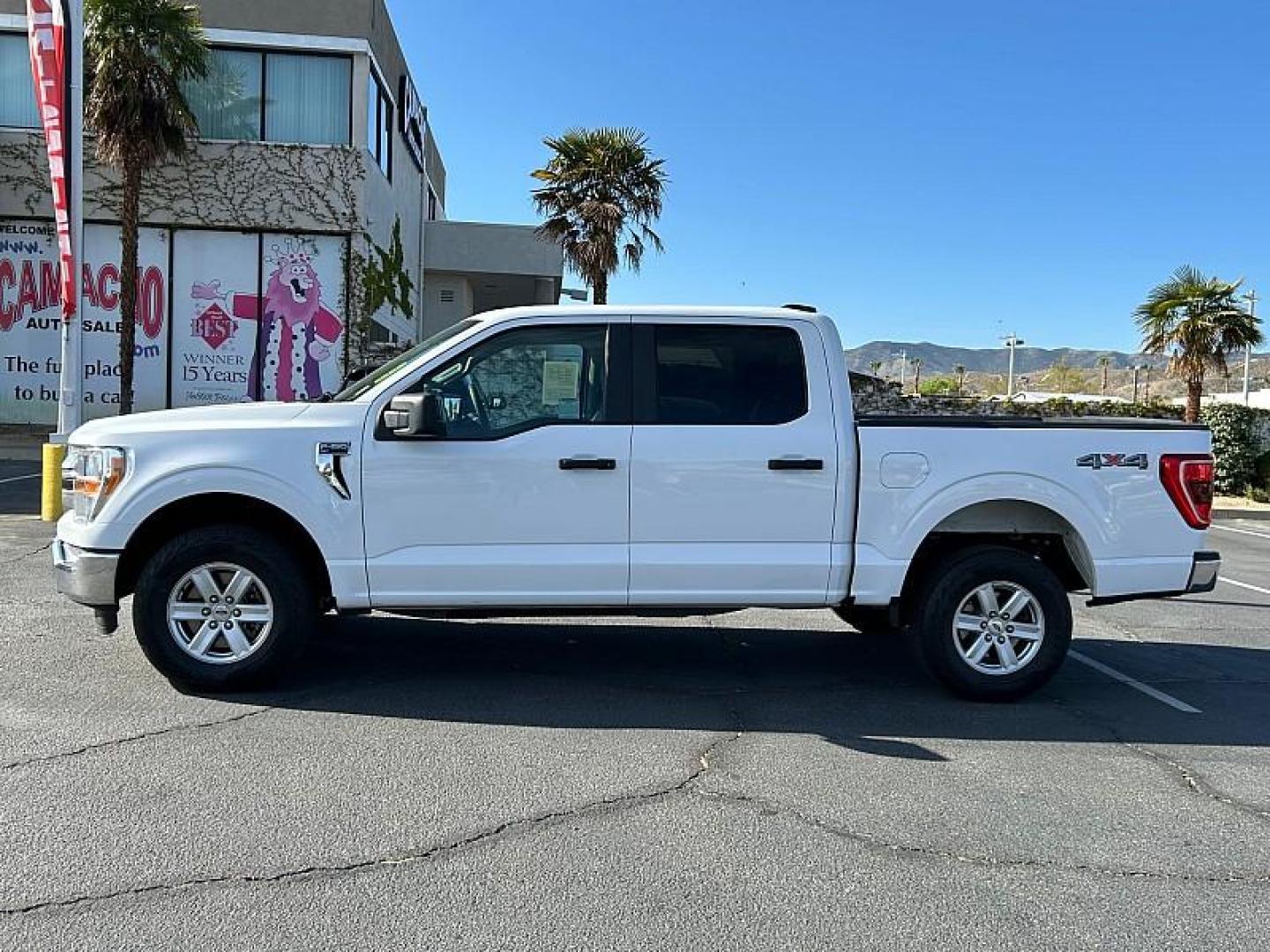 2022 WHITE Ford F-150 4WD (1FTFW1E56NK) , Automatic 10-Spd transmission, located at 412 Auto Vista Drive, Palmdale, 93551, (661) 945-0620, 34.592636, -118.136681 - Photo#3