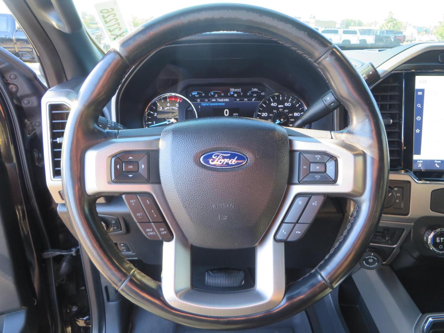 2022 BLACK /BLACK Ford F-250 SD Platinum Tremor Crew Cab Short Bed 4WD (1FT8W2BT2NE) with an 6.7L V8 OHV 16V DIESEL engine, 10 speed transmission, located at 2630 Grass Valley Highway, Auburn, CA, 95603, (530) 508-5100, 38.937893, -121.095482 - Features - BDS 4" Radius arm suspension system, Fox 2.0 shocks, Dual Fox steering stabilizers, 37" Nitto Ridge Grappler tires, 20" Fuel Rebel wheels, Airlift air bags, Airlift wireless 1 compressor, and window tint. - Photo#47