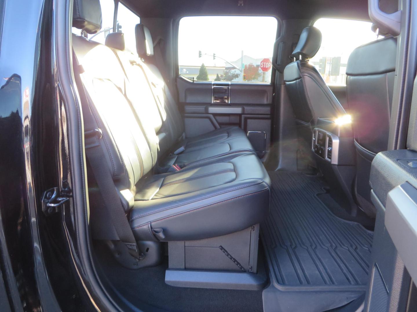 2022 BLACK /BLACK Ford F-250 SD Platinum Tremor Crew Cab Short Bed 4WD (1FT8W2BT2NE) with an 6.7L V8 OHV 16V DIESEL engine, 10 speed transmission, located at 2630 Grass Valley Highway, Auburn, CA, 95603, (530) 508-5100, 38.937893, -121.095482 - Features - BDS 4" Radius arm suspension system, Fox 2.0 shocks, Dual Fox steering stabilizers, 37" Nitto Ridge Grappler tires, 20" Fuel Rebel wheels, Airlift air bags, Airlift wireless 1 compressor, and window tint. - Photo#72