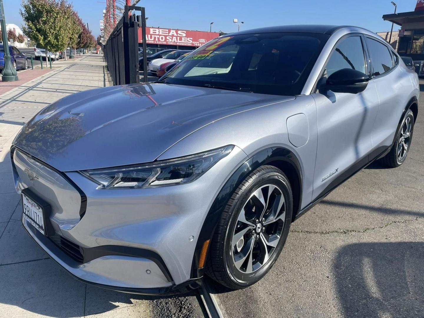 2022 Ford Mustang Mach-E Premium (3FMTK3R77NM) with an ELECTRIC engine, 1A transmission, located at 744 E Miner Ave, Stockton, CA, 95202, (209) 944-5770, 37.956863, -121.282082 - PLUS TAXES AND FEES - Photo#3