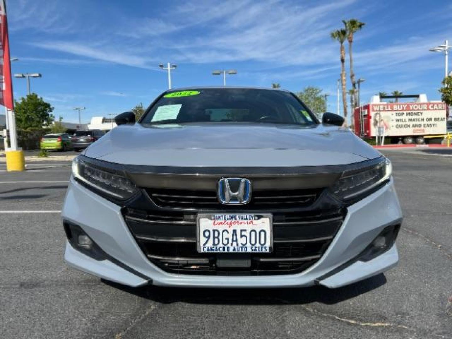 2022 GRAY Honda Accord Hybrid (1HGCV3F23NA) with an 4-Cyl Hybrid i-VTEC 2.0 Liter engine, Automatic CVT transmission, located at 412 Auto Vista Drive, Palmdale, 93551, (661) 945-0620, 34.592636, -118.136681 - Photo#1
