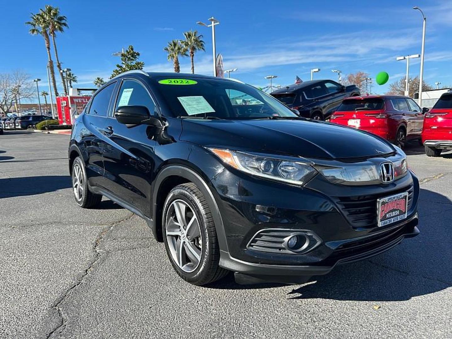 2022 BLACK Honda HR-V (3CZRU5H77NM) with an 4-Cyl i-VTEC 1.8 Liter engine, Automatic CVT w/Sport Mode transmission, located at 412 Auto Vista Drive, Palmdale, 93551, (661) 945-0620, 34.592636, -118.136681 - Photo#2