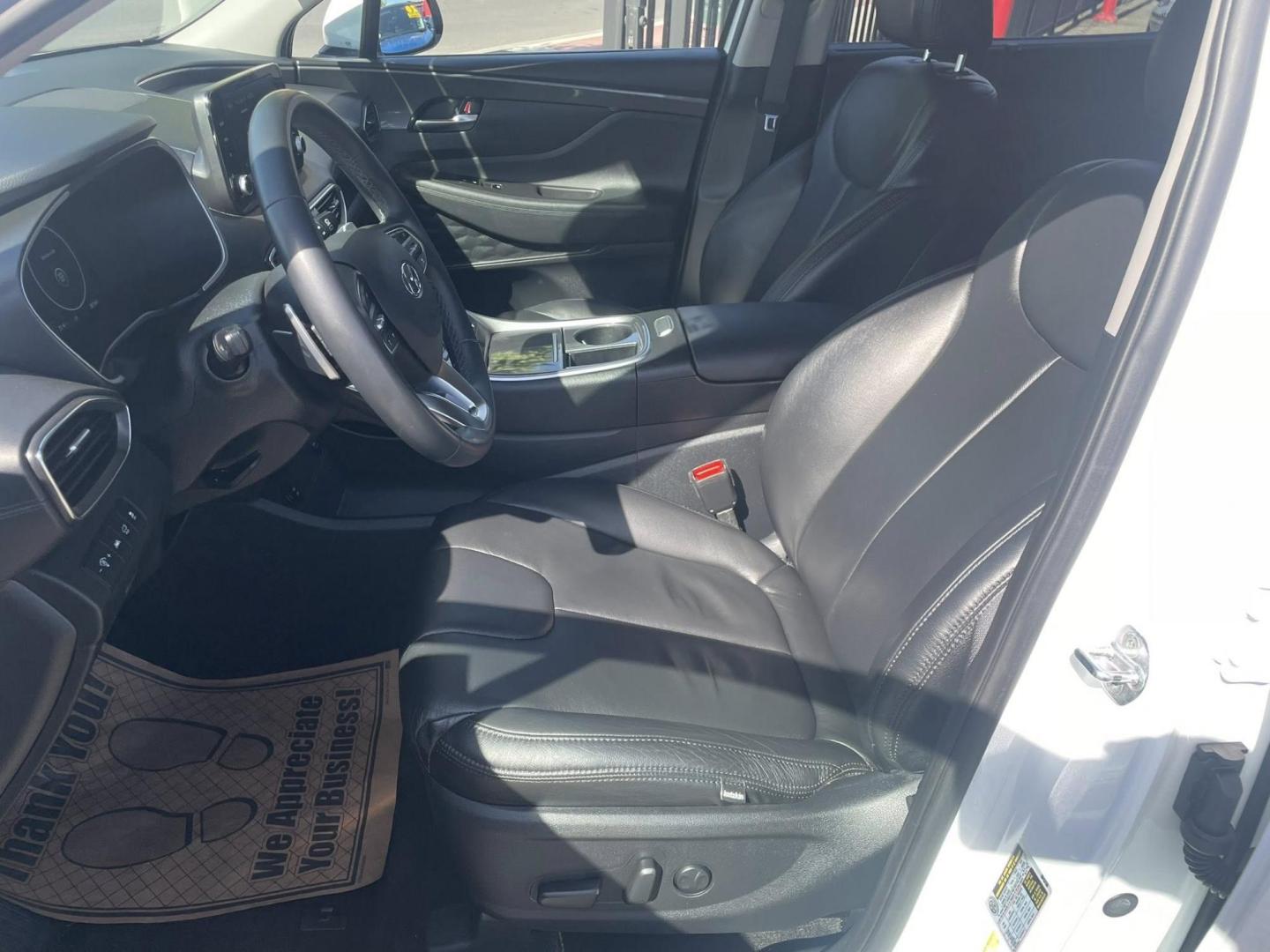 2022 WHITE Hyundai Santa Fe Plug-In Hybrid SEL (KM8S6DA23NU) with an 1.6L L4 DOHC 16V HYBRID engine, 6A transmission, located at 744 E Miner Ave, Stockton, CA, 95202, (209) 944-5770, 37.956863, -121.282082 - PLUS TAXES AND FEES NO CHARGER AVAILABLE - Photo#7