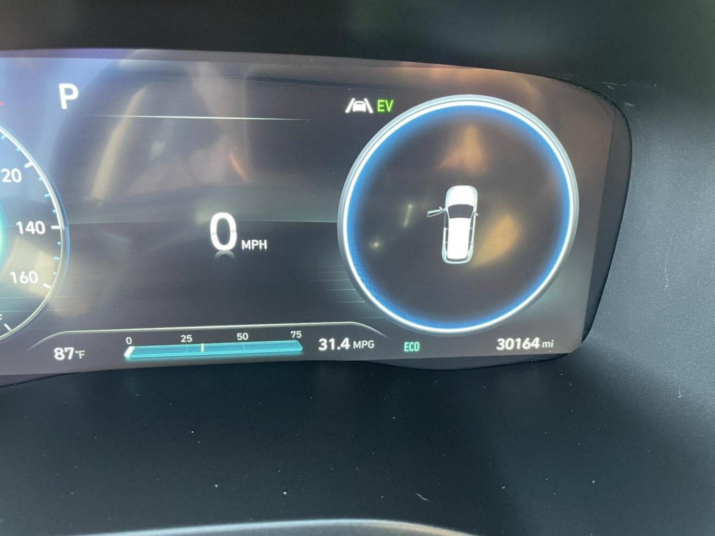 2022 WHITE Hyundai Santa Fe Plug-In Hybrid SEL (KM8S6DA23NU) with an 1.6L L4 DOHC 16V HYBRID engine, 6A transmission, located at 744 E Miner Ave, Stockton, CA, 95202, (209) 944-5770, 37.956863, -121.282082 - PLUS TAXES AND FEES NO CHARGER AVAILABLE - Photo#11