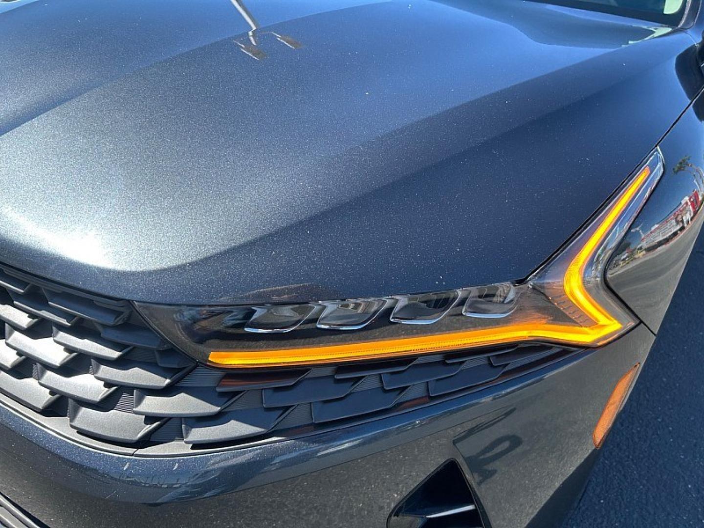 2022 GRAY Kia K5 (5XXG14J25NG) with an 4-Cyl Turbo 1.6 Liter engine, Automatic 8-Spd transmission, located at 412 Auto Vista Drive, Palmdale, 93551, (661) 945-0620, 34.592636, -118.136681- Photo#13