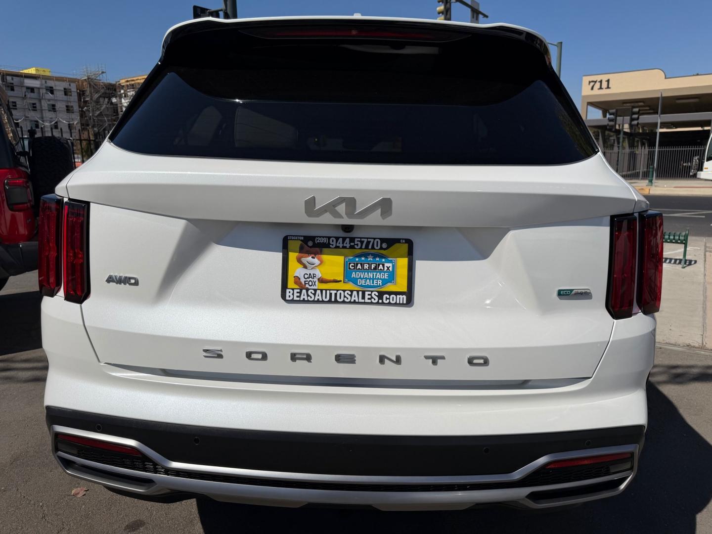 2022 Kia Sorento Plug In Hybrid SX Prestige (KNDRMDLH1N5) with an 1.6L L4 DOHC 16V HYBRID engine, 6A transmission, located at 744 E Miner Ave, Stockton, CA, 95202, (209) 944-5770, 37.956863, -121.282082- Photo#6