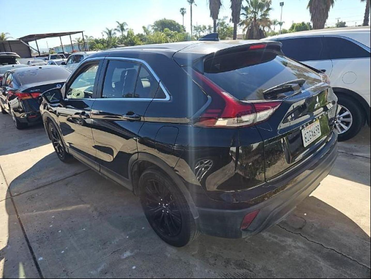 2022 BLACK Mitsubishi Eclipse Cross (JA4ASVAA1NZ) with an 4-Cyl Turbo 1.5 Liter engine, Automatic CVT w/Sport Mode transmission, located at 412 Auto Vista Drive, Palmdale, 93551, (661) 945-0620, 34.592636, -118.136681 - Photo#2