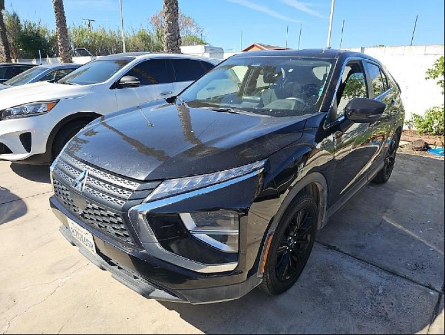 2022 BLACK Mitsubishi Eclipse Cross (JA4ASVAA1NZ) with an 4-Cyl Turbo 1.5 Liter engine, Automatic CVT w/Sport Mode transmission, located at 412 Auto Vista Drive, Palmdale, 93551, (661) 945-0620, 34.592636, -118.136681 - Photo#4