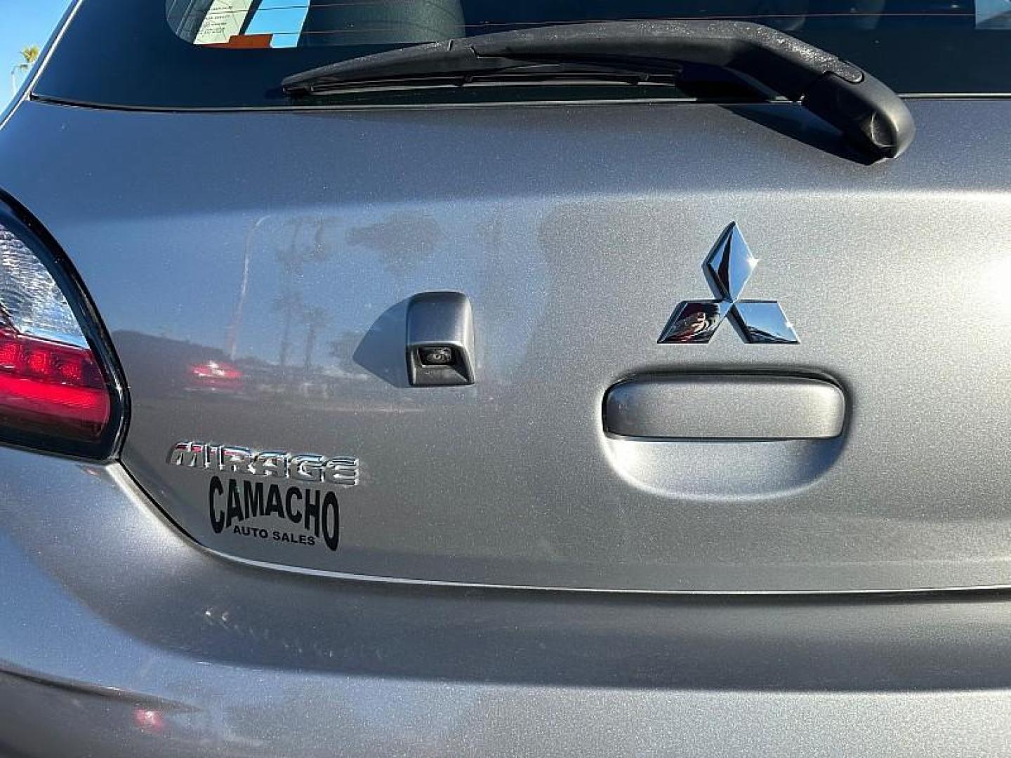 2022 GRAY Mitsubishi Mirage (ML32AUHJ4NH) with an 3-Cyl 1.2 Liter engine, Automatic CVT transmission, located at 412 Auto Vista Drive, Palmdale, 93551, (661) 945-0620, 34.592636, -118.136681 - Photo#3