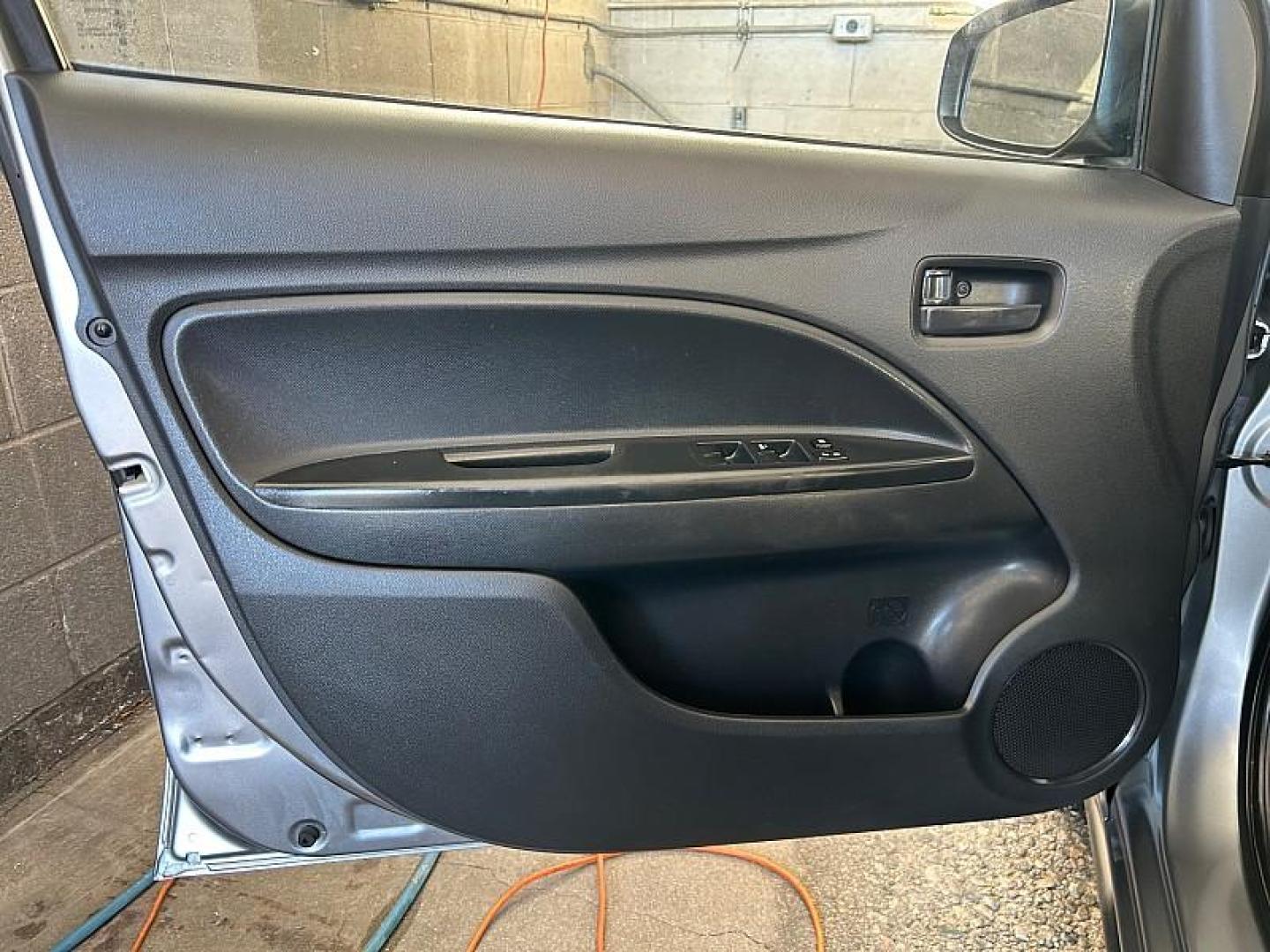2022 GRAY Mitsubishi Mirage (ML32AUHJ4NH) with an 3-Cyl 1.2 Liter engine, Automatic CVT transmission, located at 412 Auto Vista Drive, Palmdale, 93551, (661) 945-0620, 34.592636, -118.136681 - Photo#9