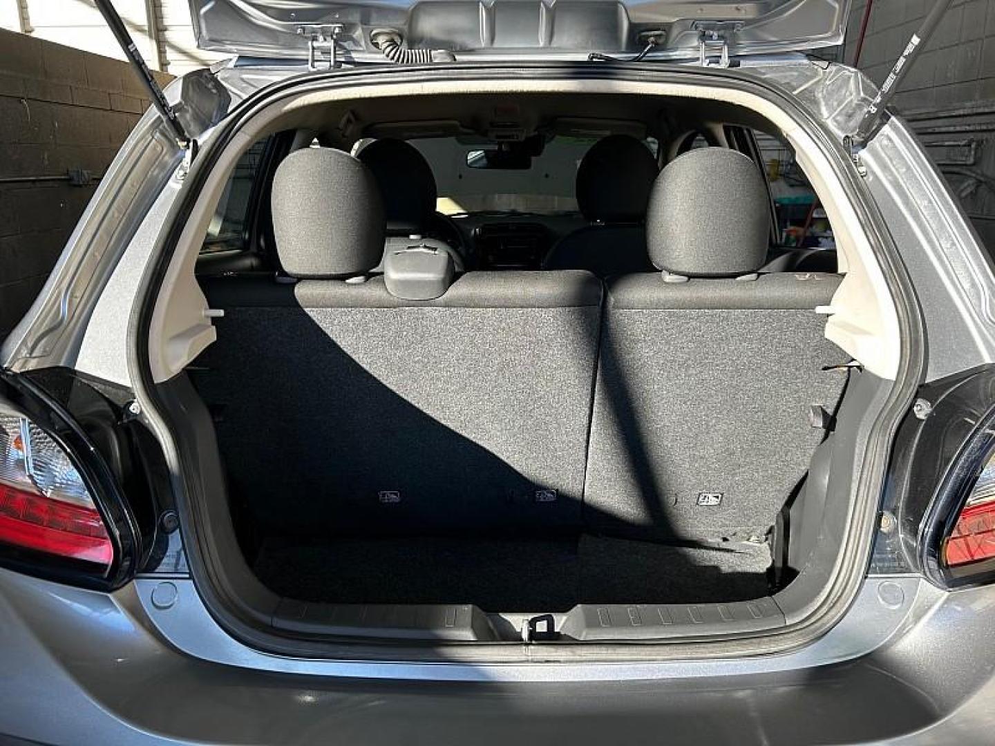 2022 GRAY Mitsubishi Mirage (ML32AUHJ4NH) with an 3-Cyl 1.2 Liter engine, Automatic CVT transmission, located at 412 Auto Vista Drive, Palmdale, 93551, (661) 945-0620, 34.592636, -118.136681 - Photo#21