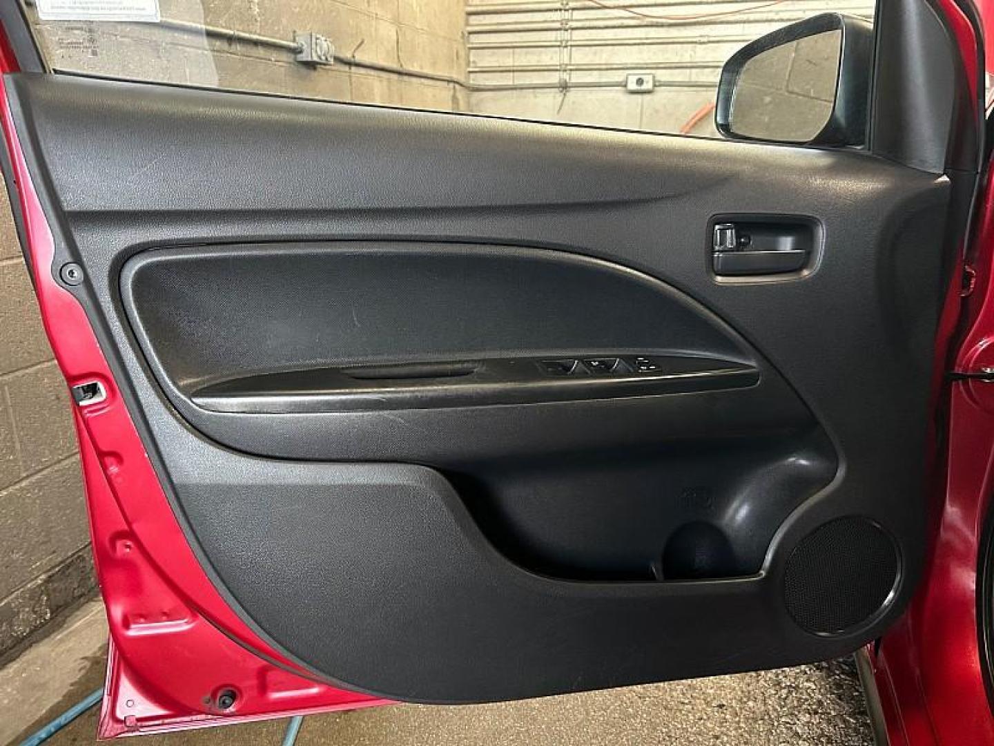 2022 RED Mitsubishi Mirage (ML32AUHJ4NH) with an 3-Cyl 1.2 Liter engine, Automatic CVT transmission, located at 412 Auto Vista Drive, Palmdale, 93551, (661) 945-0620, 34.592636, -118.136681 - Photo#9