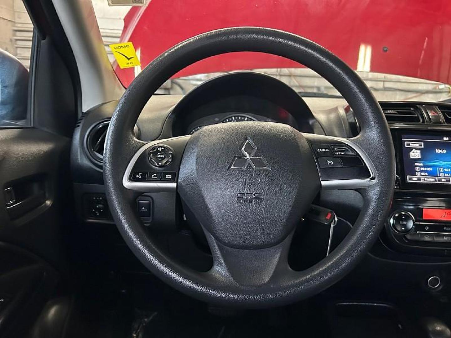 2022 RED Mitsubishi Mirage (ML32AUHJ4NH) with an 3-Cyl 1.2 Liter engine, Automatic CVT transmission, located at 412 Auto Vista Drive, Palmdale, 93551, (661) 945-0620, 34.592636, -118.136681 - Photo#12