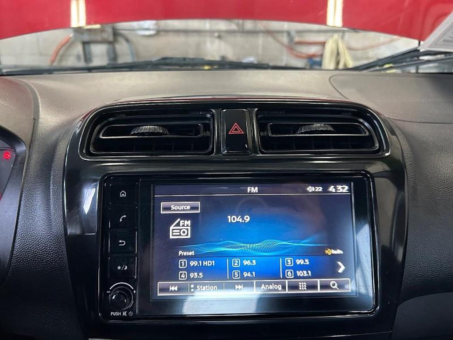 2022 RED Mitsubishi Mirage (ML32AUHJ4NH) with an 3-Cyl 1.2 Liter engine, Automatic CVT transmission, located at 412 Auto Vista Drive, Palmdale, 93551, (661) 945-0620, 34.592636, -118.136681 - Photo#13