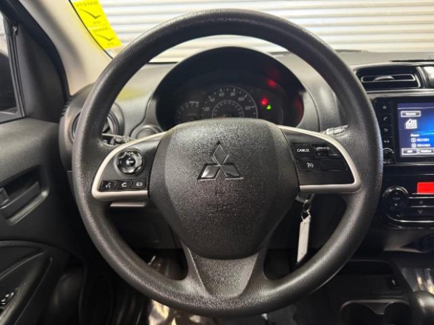 2022 BLACK Mitsubishi Mirage (ML32AUHJ9NH) with an 3-Cyl 1.2 Liter engine, Automatic CVT transmission, located at 412 Auto Vista Drive, Palmdale, 93551, (661) 945-0620, 34.592636, -118.136681 - Photo#18