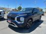 2022 BLUE Mitsubishi Outlander (JA4J3UA86NZ) with an 4-Cyl 2.5 Liter engine, Automatic CVT transmission, located at 412 Auto Vista Drive, Palmdale, 93551, (661) 945-0620, 34.592636, -118.136681 - Photo#2