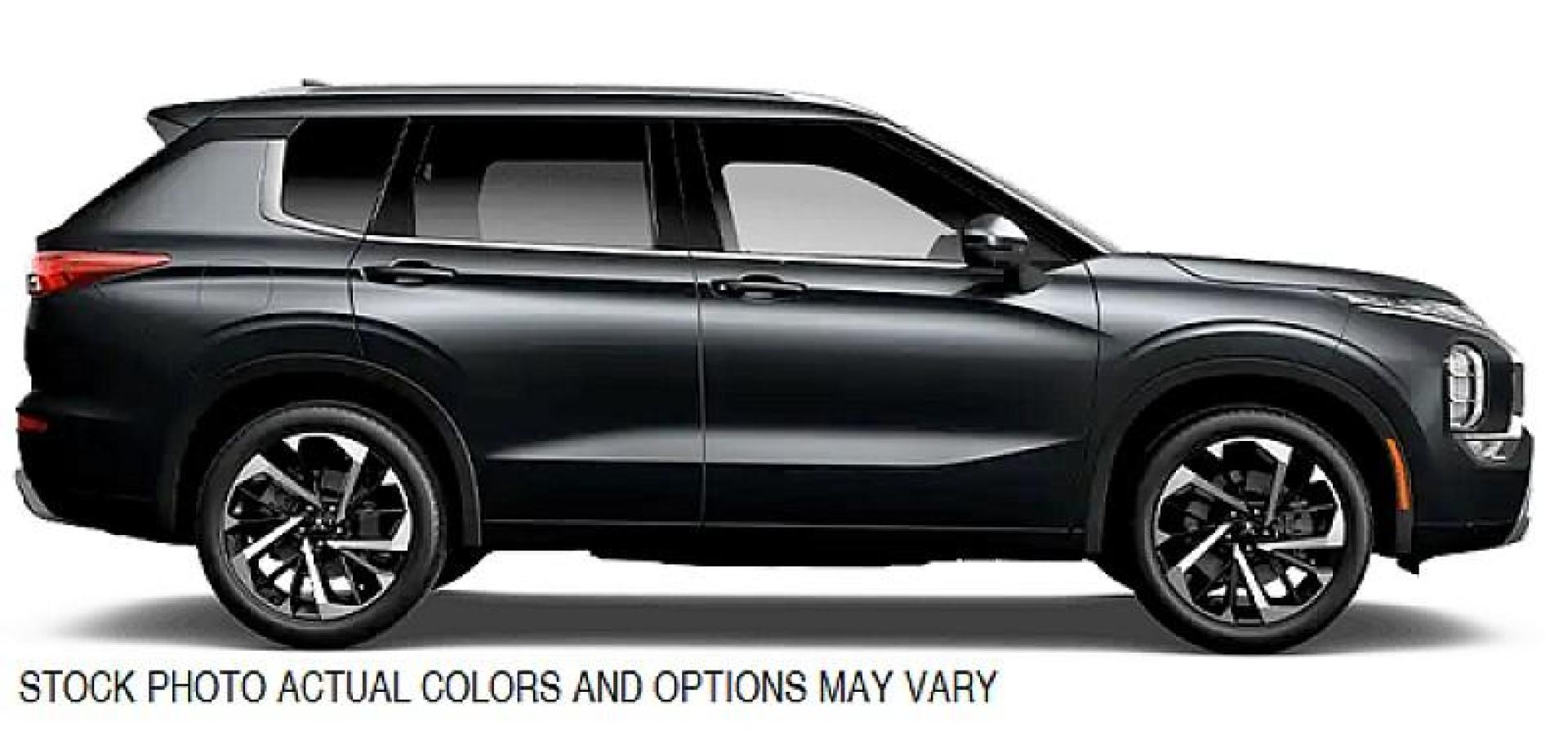 2022 BLACK Mitsubishi Outlander (JA4J3TA81NZ) with an 4-Cyl 2.5 Liter engine, Automatic CVT transmission, located at 412 Auto Vista Drive, Palmdale, 93551, (661) 945-0620, 34.592636, -118.136681 - Photo#0