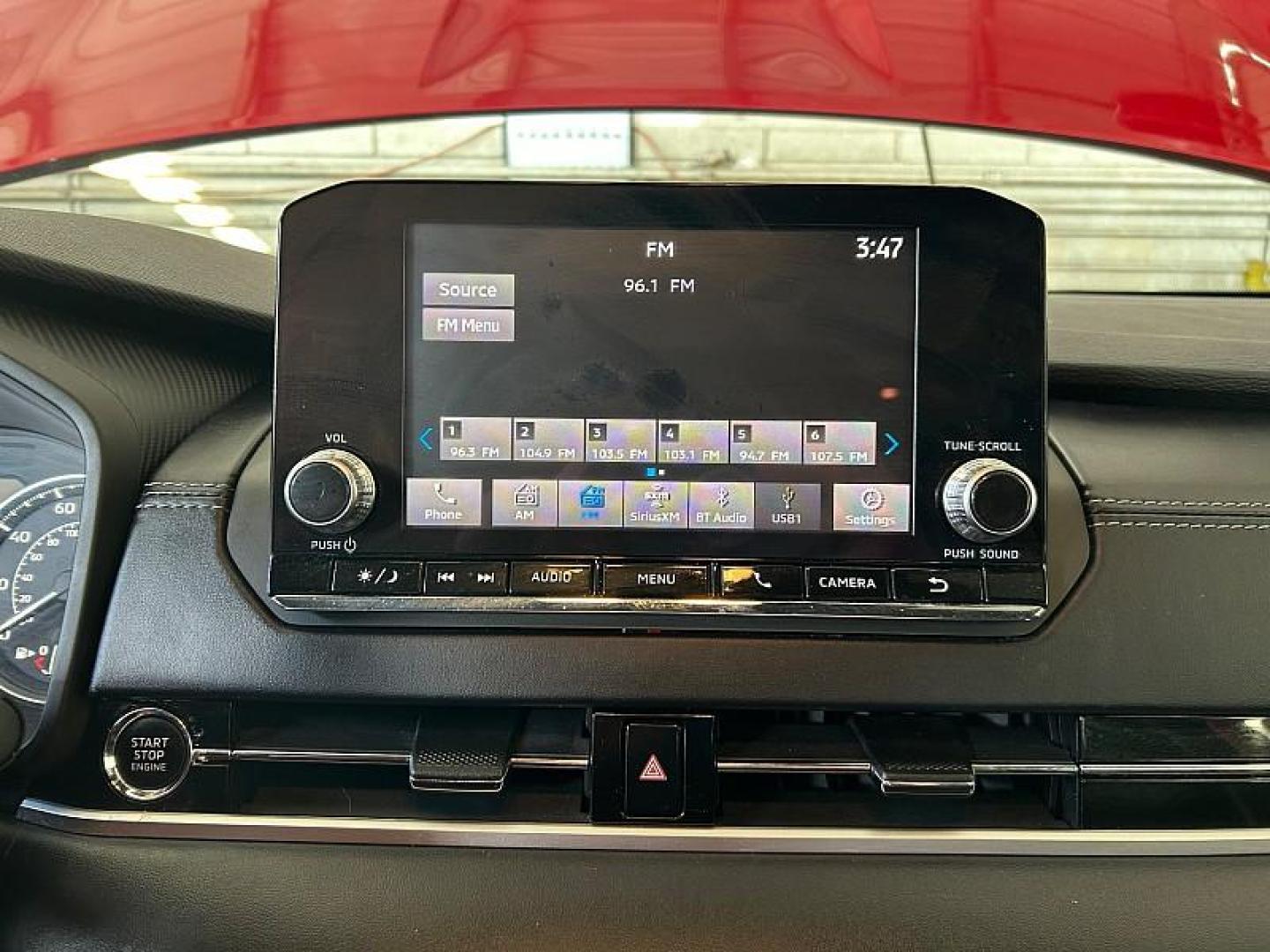 2022 RED Mitsubishi Outlander (JA4J3UA84NZ) with an 4-Cyl 2.5 Liter engine, Automatic CVT transmission, located at 412 Auto Vista Drive, Palmdale, 93551, (661) 945-0620, 34.592636, -118.136681 - Photo#19