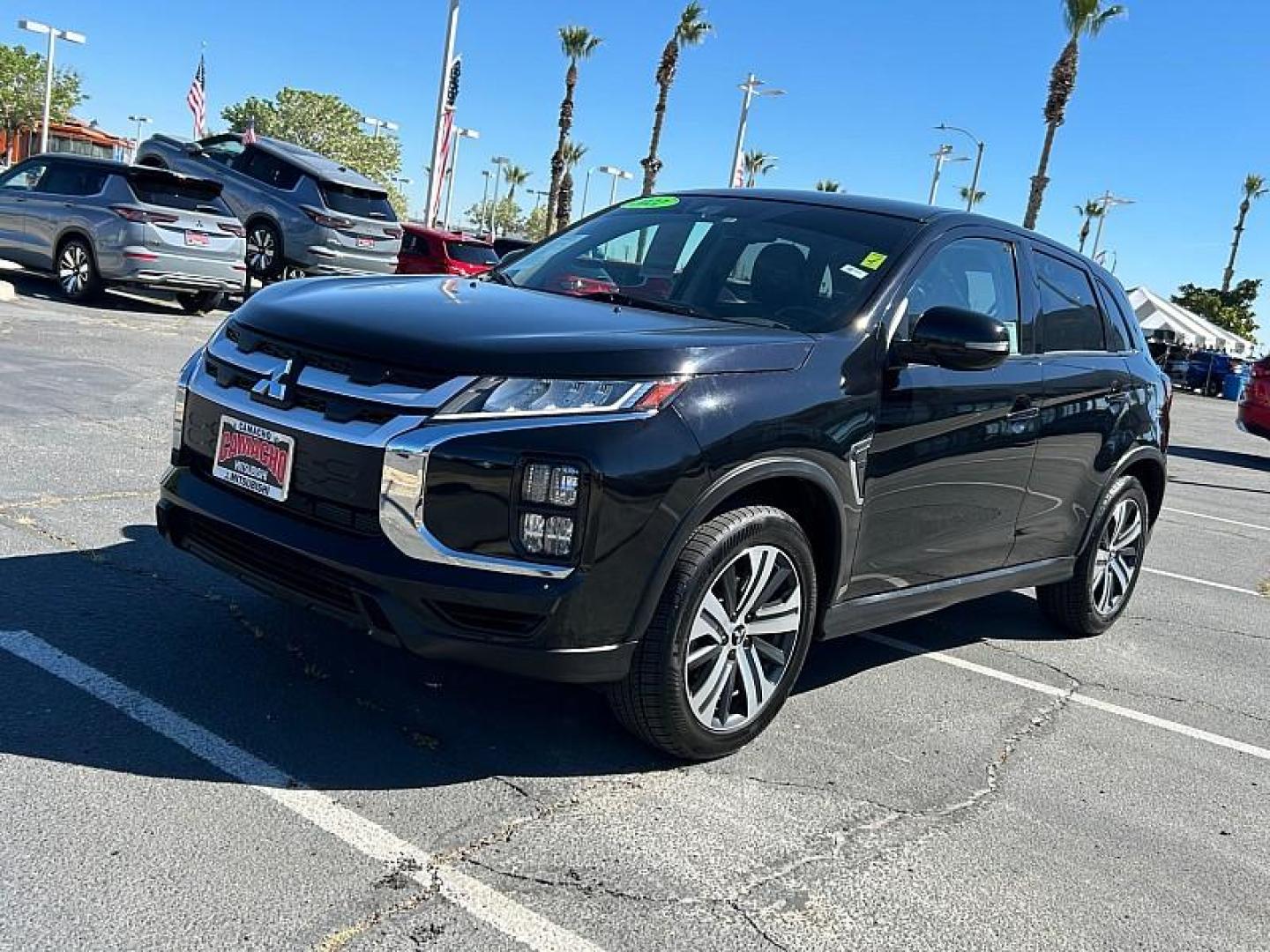 2022 Mitsubishi Outlander Sport (JA4APVAU4NU) with an 4-Cyl 2.0 Liter engine, Automatic CVT transmission, located at 412 Auto Vista Drive, Palmdale, 93551, (661) 945-0620, 34.592636, -118.136681 - Photo#2