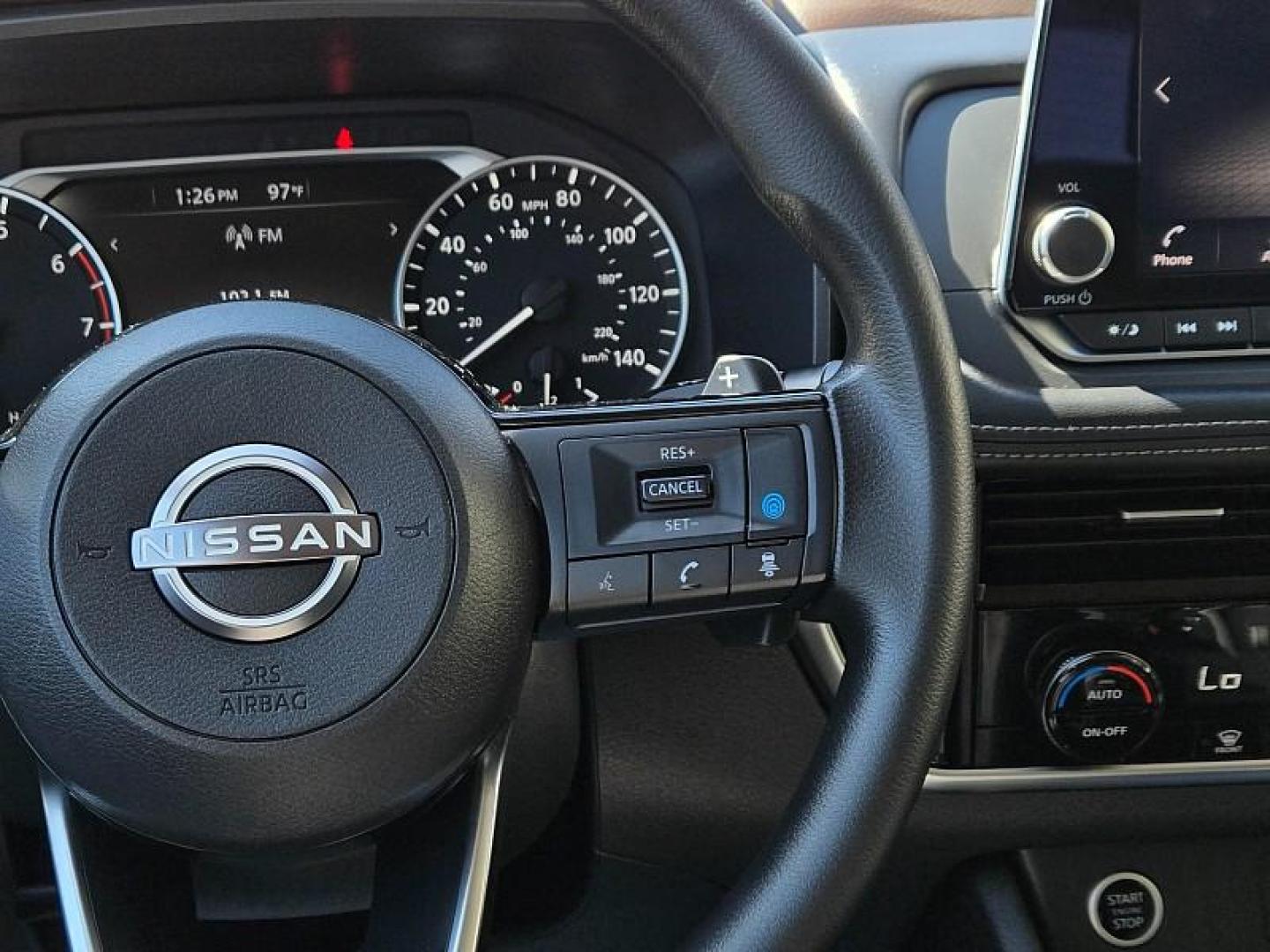 2022 GRAY Nissan Rogue (5N1BT3BBXNC) with an 3-Cyl Turbo 1.5 Liter engine, Automatic CVT w/Xtronic transmission, located at 246 E Walker St., Orland, 95963, (530) 865-5800, 39.747589, -122.178398 - Photo#25