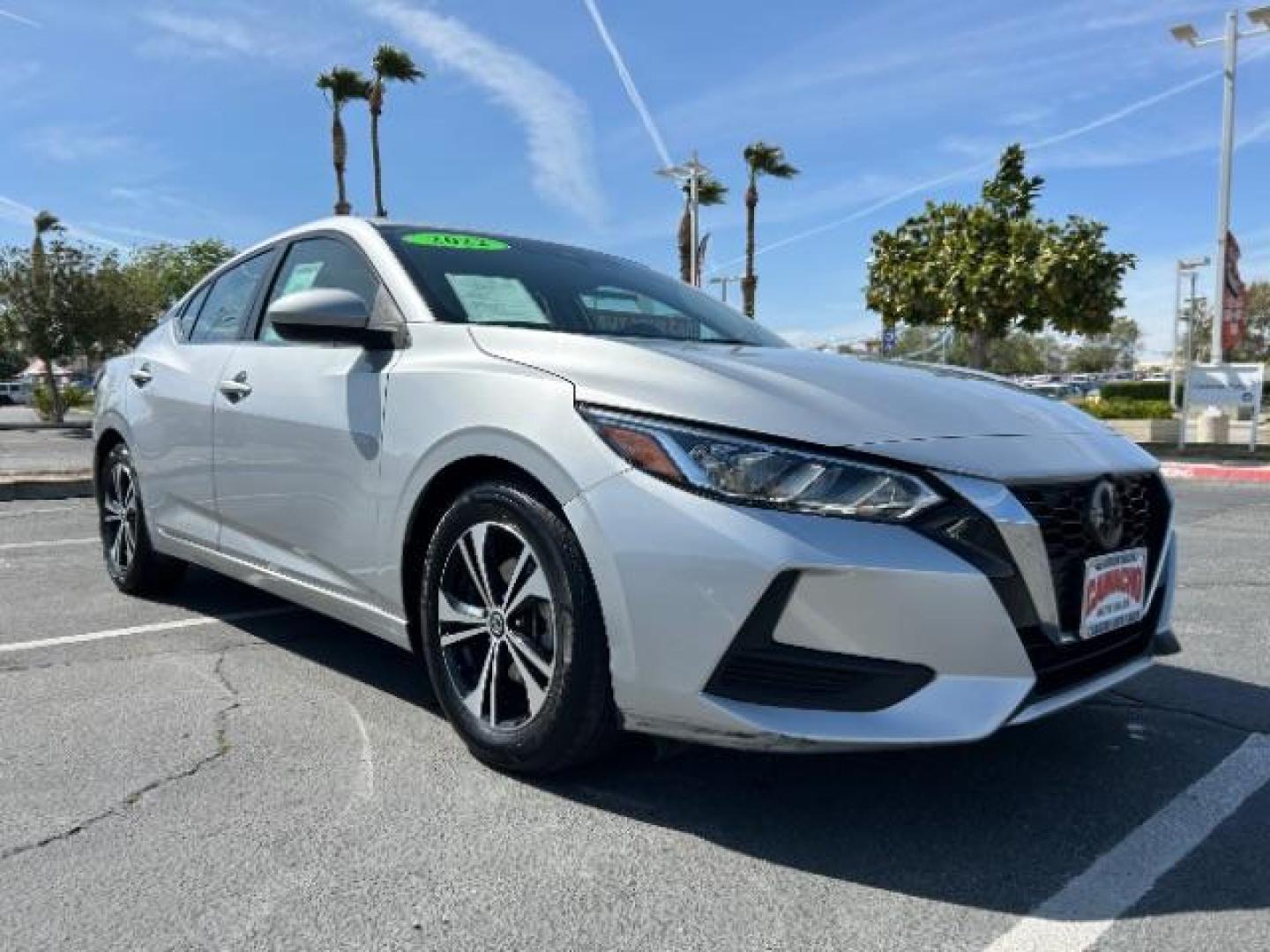 2022 SILVER Nissan Sentra (3N1AB8CV5NY) with an 4-Cyl 2.0 Liter engine, Automatic CVT w/Xtronic transmission, located at 412 Auto Vista Drive, Palmdale, 93551, (661) 945-0620, 34.592636, -118.136681 - Photo#0