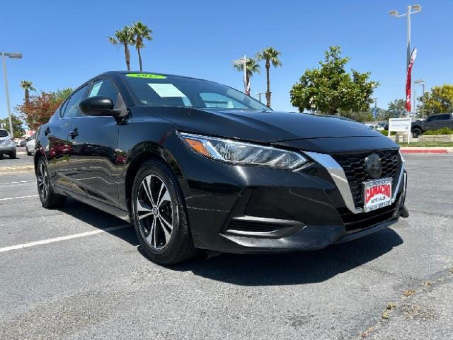 2022 BLACK Nissan Sentra (3N1AB8CV9NY) with an 4-Cyl 2.0 Liter engine, Automatic CVT w/Xtronic transmission, located at 412 Auto Vista Drive, Palmdale, 93551, (661) 945-0620, 34.592636, -118.136681 - Photo#0