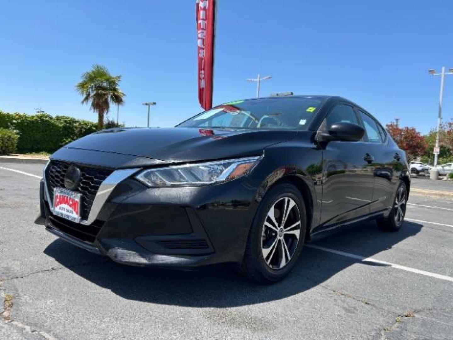 2022 BLACK Nissan Sentra (3N1AB8CV9NY) with an 4-Cyl 2.0 Liter engine, Automatic CVT w/Xtronic transmission, located at 412 Auto Vista Drive, Palmdale, 93551, (661) 945-0620, 34.592636, -118.136681 - Photo#2