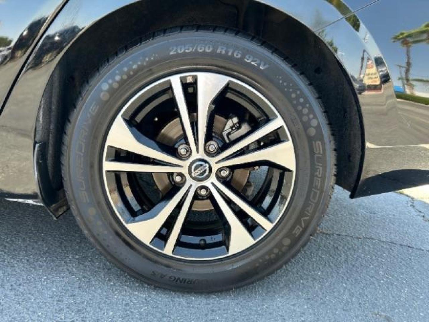 2022 BLACK Nissan Sentra (3N1AB8CV9NY) with an 4-Cyl 2.0 Liter engine, Automatic CVT w/Xtronic transmission, located at 412 Auto Vista Drive, Palmdale, 93551, (661) 945-0620, 34.592636, -118.136681 - Photo#11