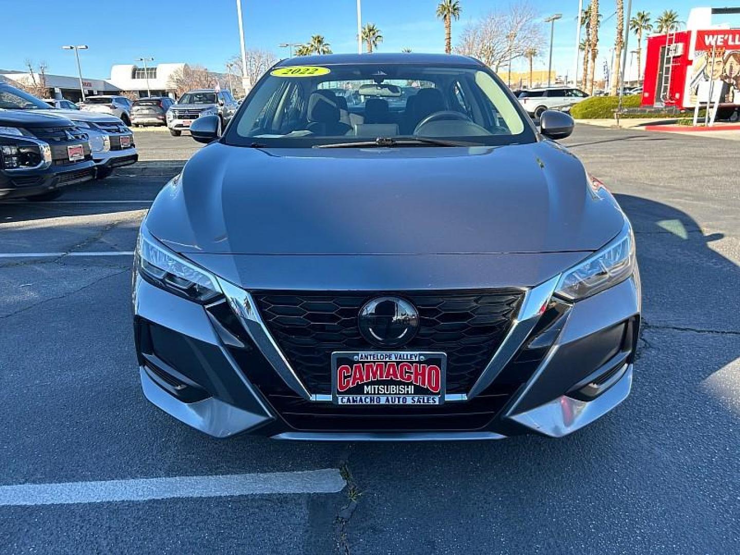 2022 GRAY Nissan Sentra (3N1AB8CV4NY) with an 4-Cyl 2.0 Liter engine, Automatic CVT w/Xtronic transmission, located at 412 Auto Vista Drive, Palmdale, 93551, (661) 945-0620, 34.592636, -118.136681 - Photo#1
