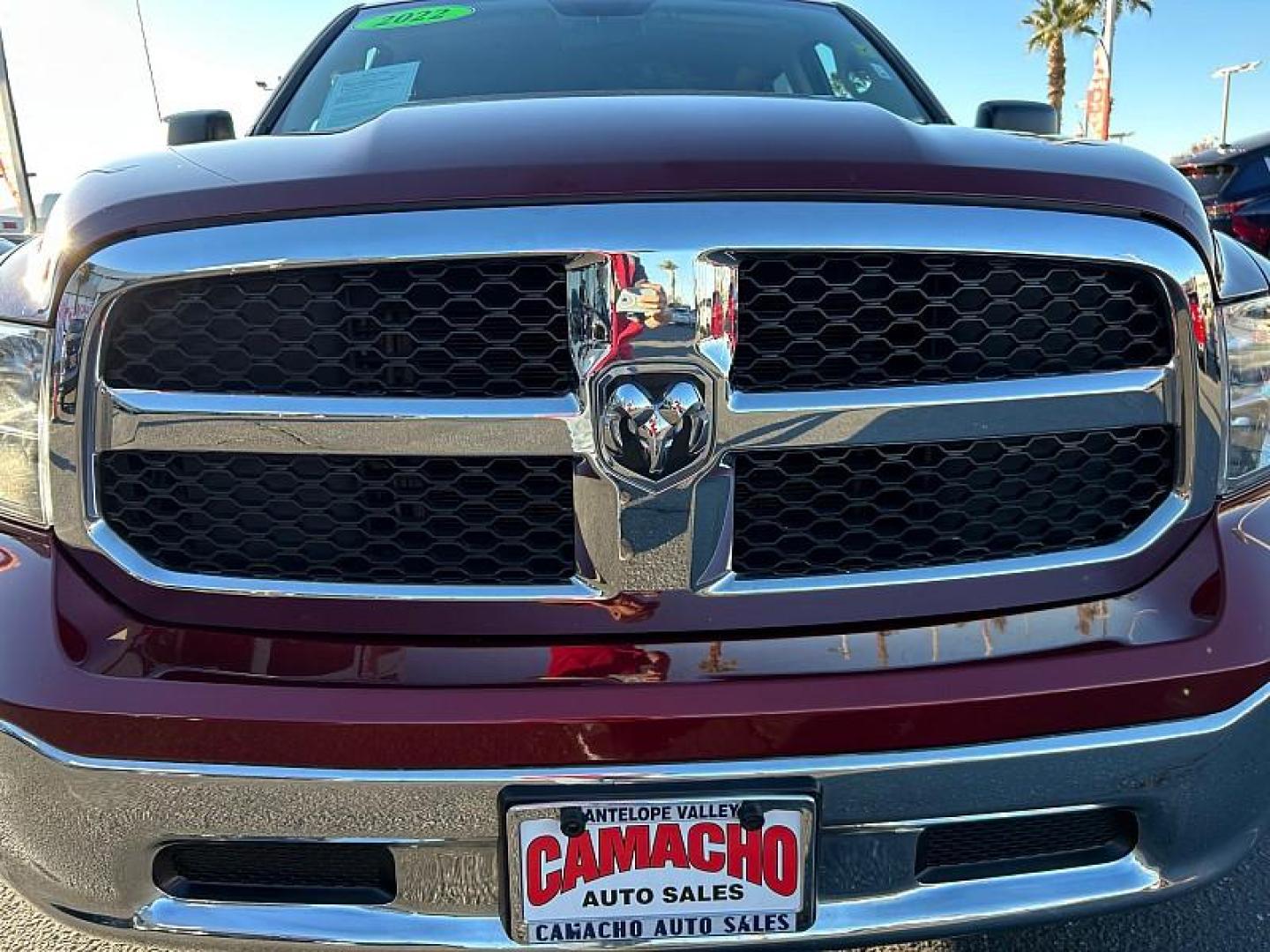 2022 RED Ram 1500 Classic 2WD (1C6RR6LG3NS) with an V8 HEMI 5.7 Liter engine, Automatic 8-Spd transmission, located at 412 Auto Vista Drive, Palmdale, 93551, (661) 945-0620, 34.592636, -118.136681 - Photo#2