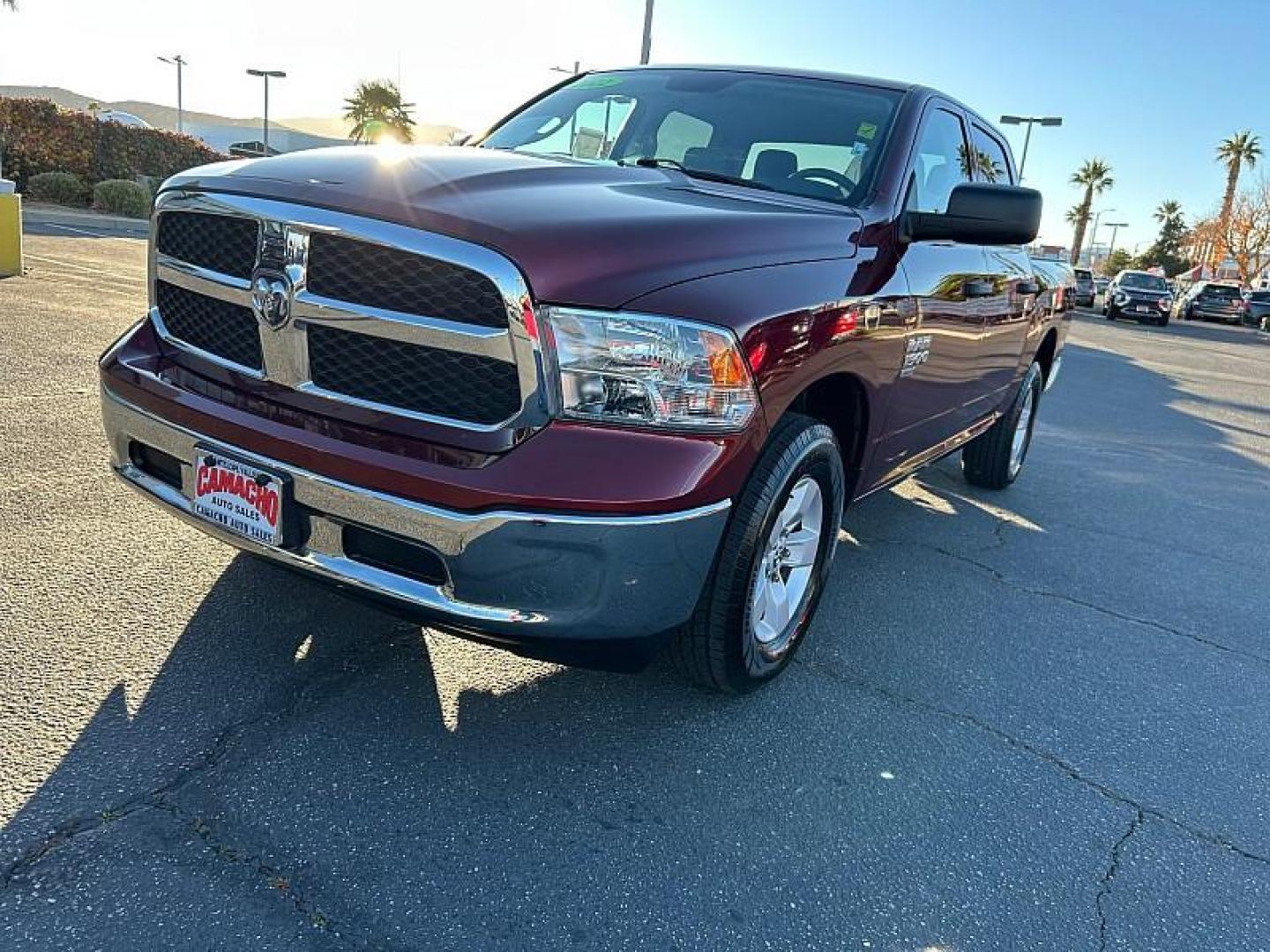2022 RED Ram 1500 Classic 2WD (1C6RR6LG3NS) with an V8 HEMI 5.7 Liter engine, Automatic 8-Spd transmission, located at 412 Auto Vista Drive, Palmdale, 93551, (661) 945-0620, 34.592636, -118.136681 - Photo#4