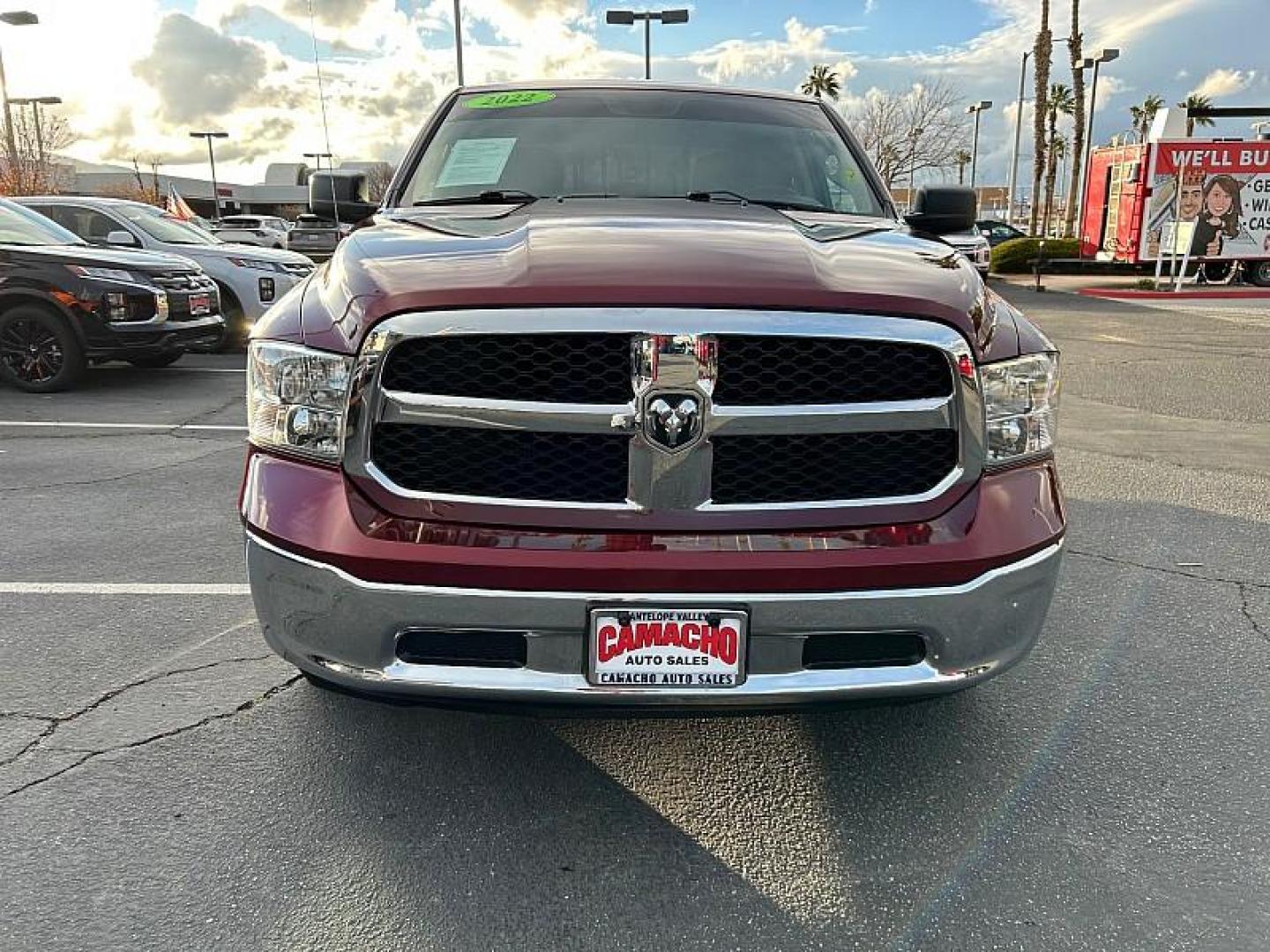 2022 RED Ram 1500 Classic 2WD (1C6RR6LG3NS) with an V8 HEMI 5.7 Liter engine, Automatic 8-Spd transmission, located at 412 Auto Vista Drive, Palmdale, 93551, (661) 945-0620, 34.592636, -118.136681- Photo#53
