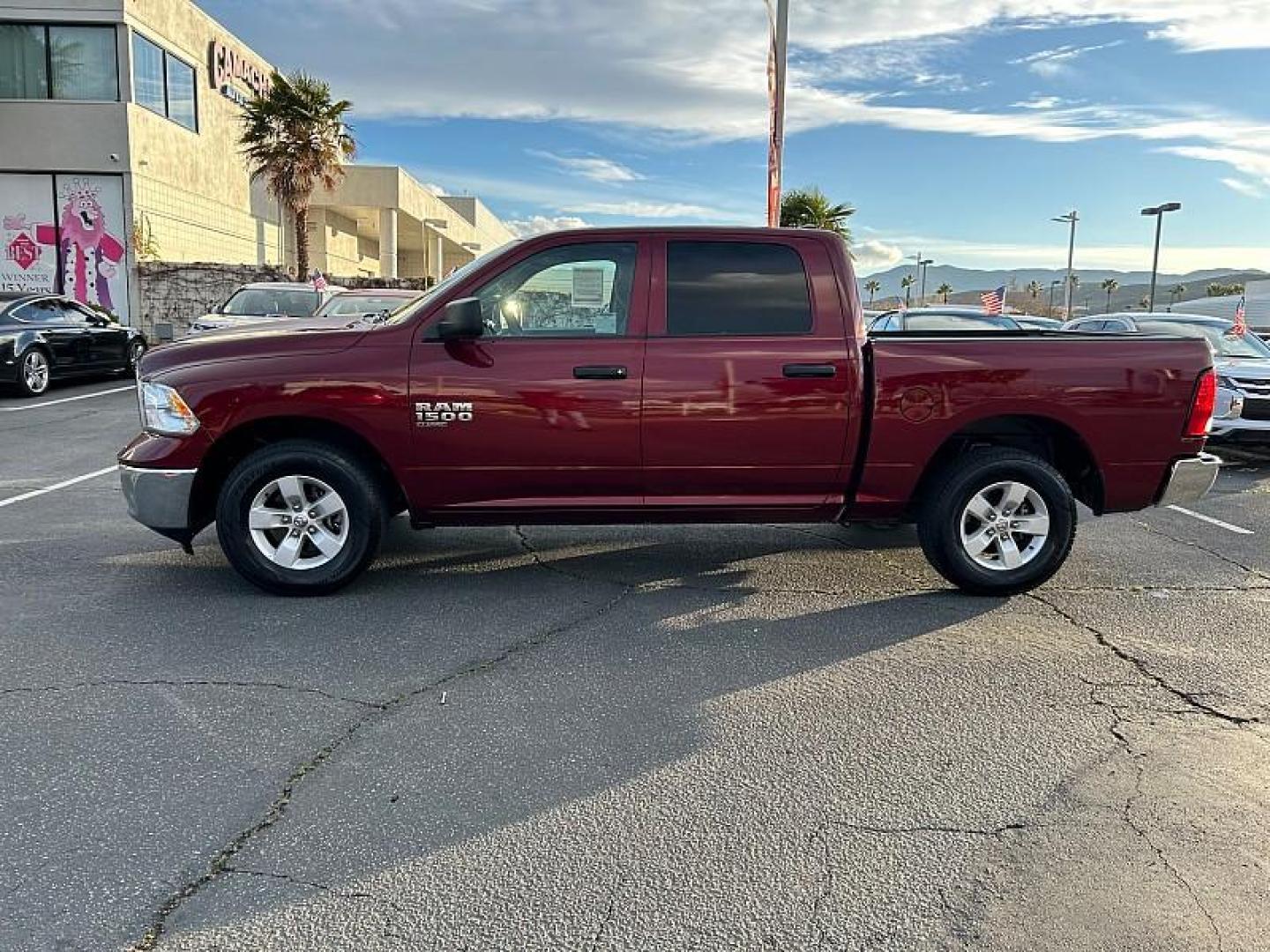 2022 RED Ram 1500 Classic 2WD (1C6RR6LG3NS) with an V8 HEMI 5.7 Liter engine, Automatic 8-Spd transmission, located at 412 Auto Vista Drive, Palmdale, 93551, (661) 945-0620, 34.592636, -118.136681- Photo#57