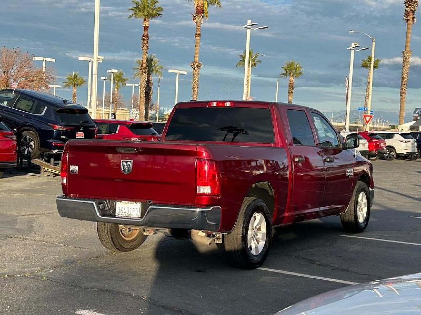 2022 RED Ram 1500 Classic 2WD (1C6RR6LG3NS) with an V8 HEMI 5.7 Liter engine, Automatic 8-Spd transmission, located at 412 Auto Vista Drive, Palmdale, 93551, (661) 945-0620, 34.592636, -118.136681- Photo#62