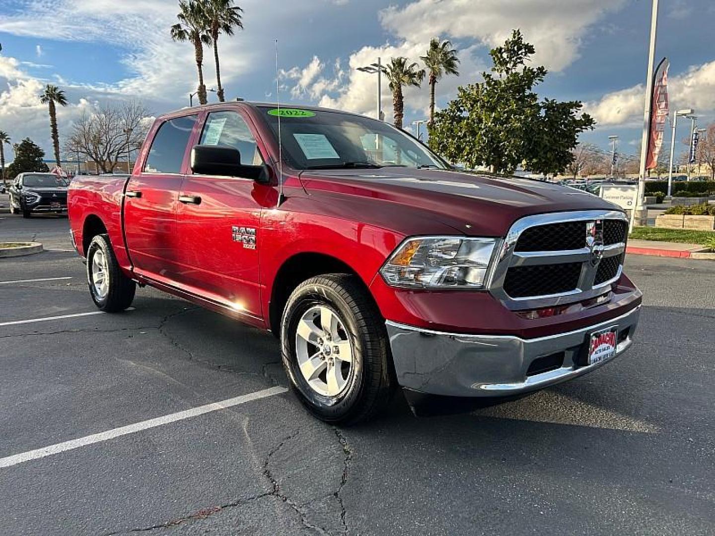 2022 RED Ram 1500 Classic 2WD (1C6RR6LG3NS) with an V8 HEMI 5.7 Liter engine, Automatic 8-Spd transmission, located at 412 Auto Vista Drive, Palmdale, 93551, (661) 945-0620, 34.592636, -118.136681- Photo#63