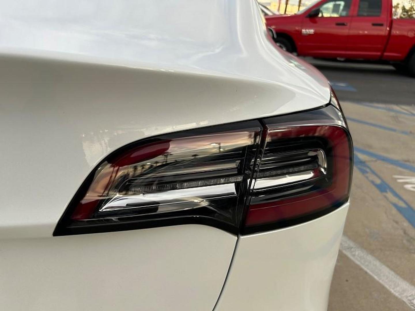 2022 WHITE Tesla Model 3 (5YJ3E1EA3NF) with an AC Electric Motor engine, Single-Speed Fixed Gear transmission, located at 412 Auto Vista Drive, Palmdale, 93551, (661) 945-0620, 34.592636, -118.136681 - Photo#10