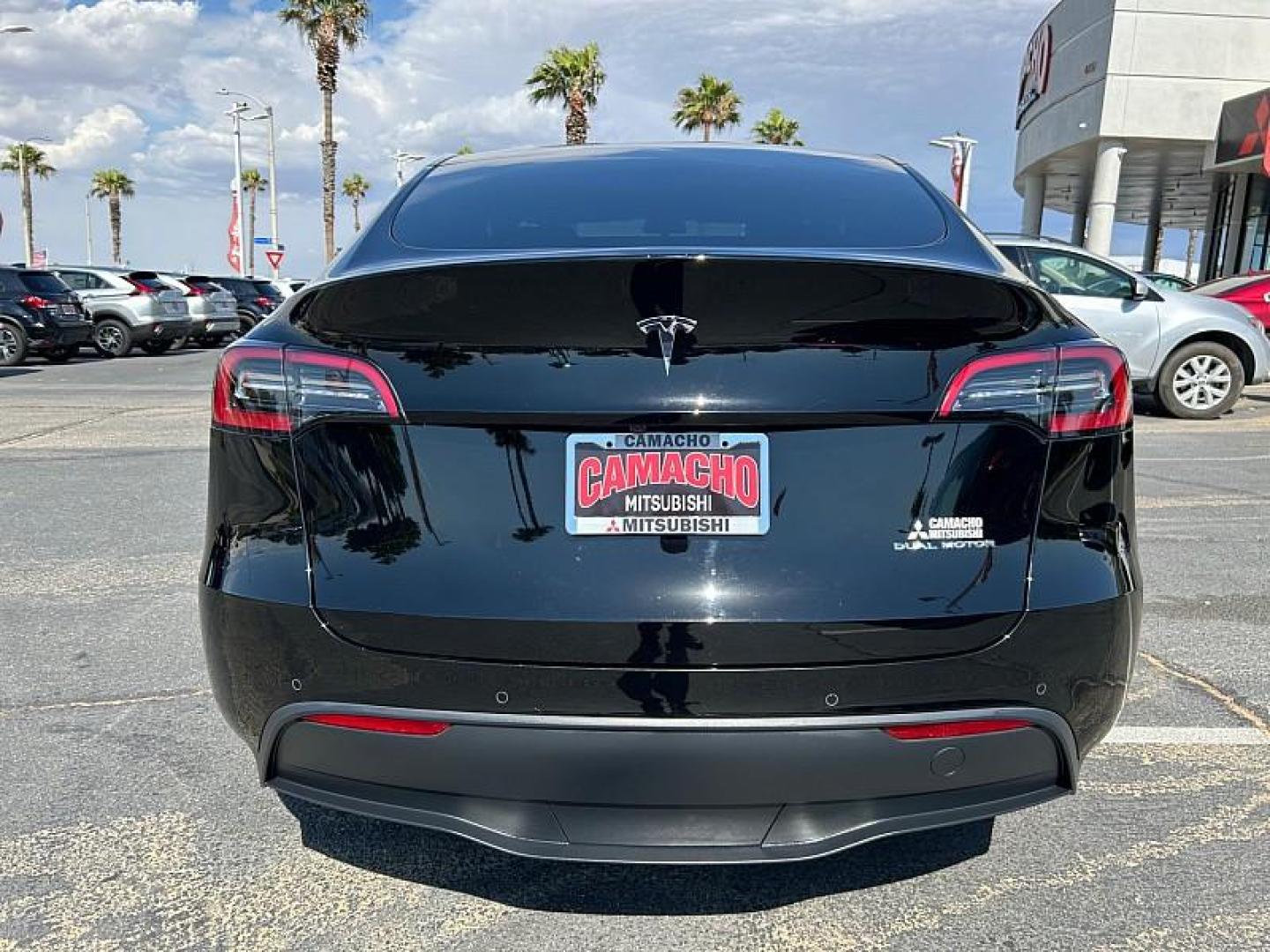 2022 BLACK Tesla Model Y (7SAYGDEE3NF) with an Dual AC Electric Motors engine, Single-Speed Fixed Gear transmission, located at 412 Auto Vista Drive, Palmdale, 93551, (661) 945-0620, 34.592636, -118.136681 - Photo#7