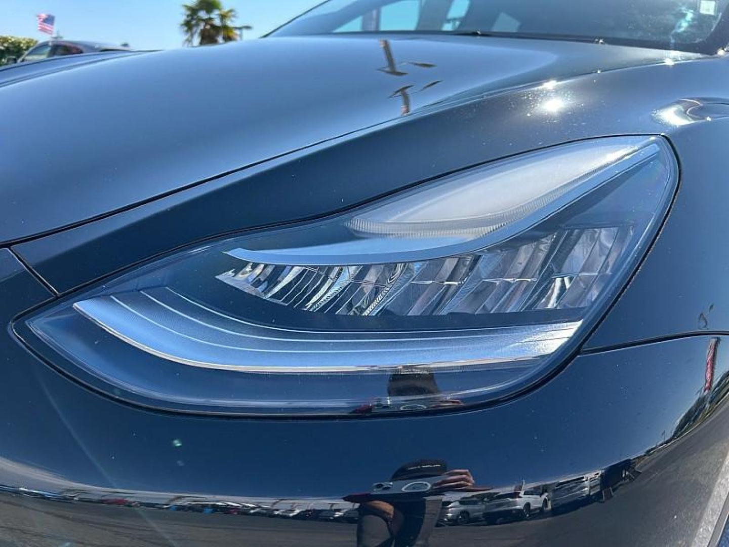 2022 BLACK Tesla Model Y (7SAYGDEE3NF) with an Dual AC Electric Motors engine, Single-Speed Fixed Gear transmission, located at 412 Auto Vista Drive, Palmdale, 93551, (661) 945-0620, 34.592636, -118.136681 - Photo#9