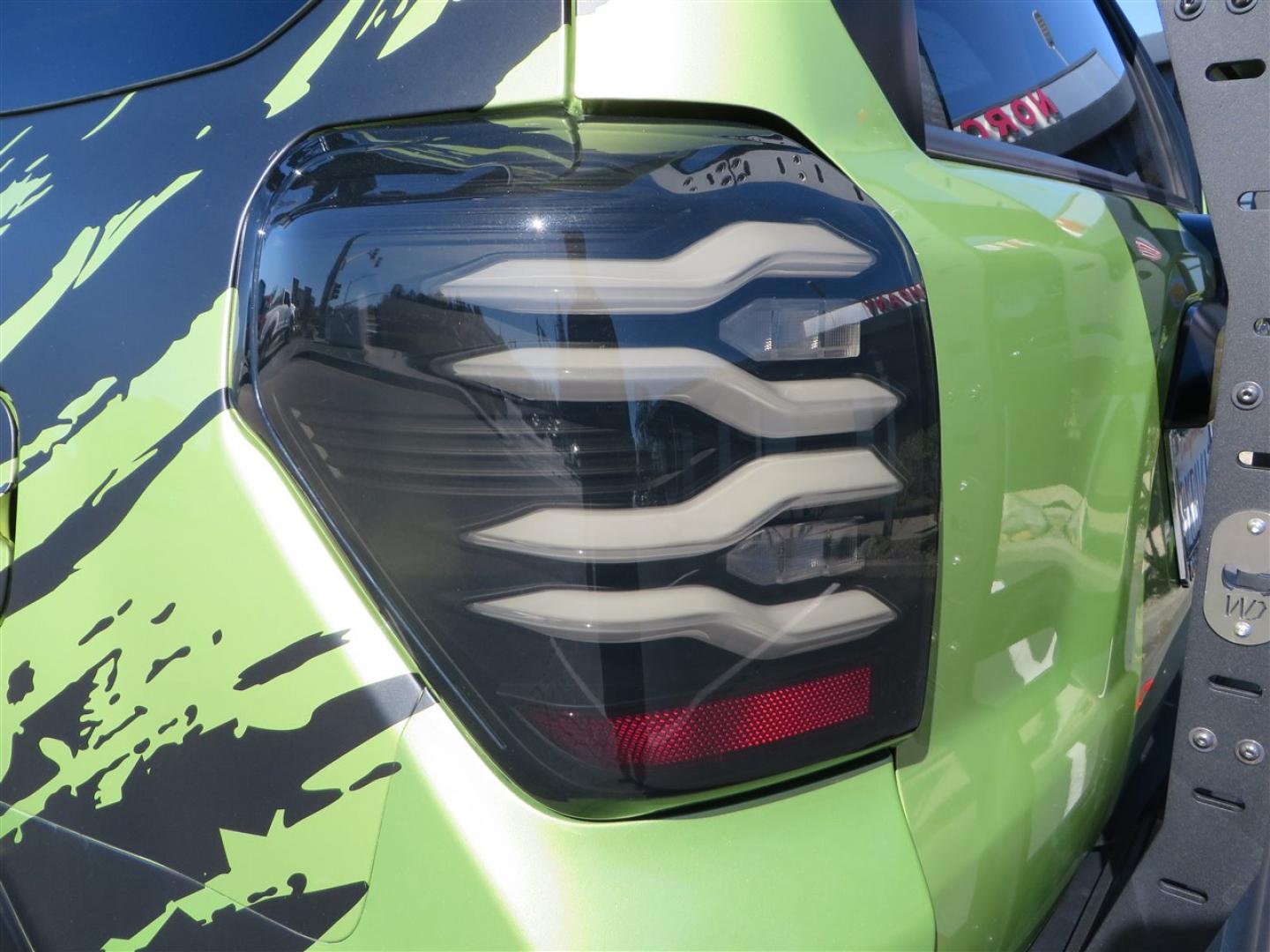 2022 Green /Black Toyota 4Runner TRD PRO 4WD (JTELU5JR6N6) with an 4.0L V6 DOHC 24V engine, 5A transmission, located at 2630 Grass Valley Highway, Auburn, CA, 95603, (530) 508-5100, 38.937893, -121.095482 - Features- A Magnuson Supercharger, Westcott Designs level kit and Roof Ladder, BFG KO3 tires, IronMan Front and rear bumpers, Winch, Led lighting, Rock Sliders, Alpha Rex tail lights, IKamper roof rack, Mamba Roof mounted tent, Yakima roof basket, Kammok Awning, Smoked bug deflector, Pedal Commander - Photo#18