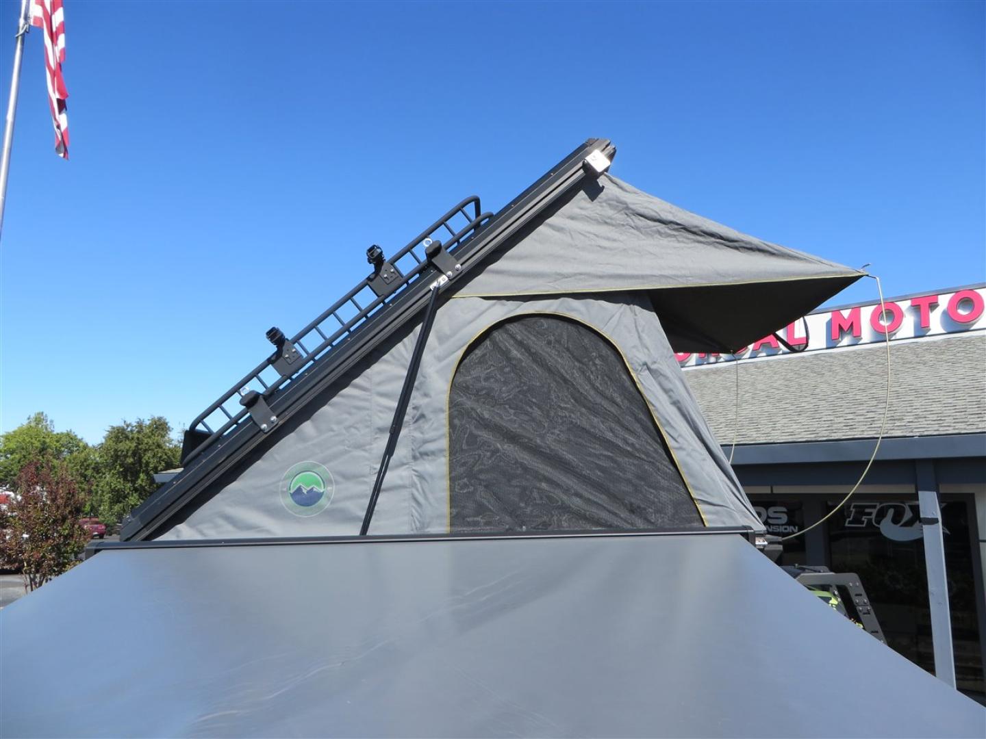 2022 Green /Black Toyota 4Runner TRD PRO 4WD (JTELU5JR6N6) with an 4.0L V6 DOHC 24V engine, 5A transmission, located at 2630 Grass Valley Highway, Auburn, CA, 95603, (530) 508-5100, 38.937893, -121.095482 - Features- A Magnuson Supercharger, Westcott Designs level kit and Roof Ladder, BFG KO3 tires, IronMan Front and rear bumpers, Winch, Led lighting, Rock Sliders, Alpha Rex tail lights, IKamper roof rack, Mamba Roof mounted tent, Yakima roof basket, Kammok Awning, Smoked bug deflector, Pedal Commander - Photo#31