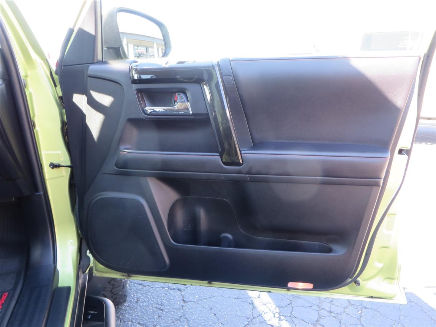 2022 Green /Black Toyota 4Runner TRD PRO 4WD (JTELU5JR6N6) with an 4.0L V6 DOHC 24V engine, 5A transmission, located at 2630 Grass Valley Highway, Auburn, CA, 95603, (530) 508-5100, 38.937893, -121.095482 - Features- A Magnuson Supercharger, Westcott Designs level kit and Roof Ladder, BFG KO3 tires, IronMan Front and rear bumpers, Winch, Led lighting, Rock Sliders, Alpha Rex tail lights, IKamper roof rack, Mamba Roof mounted tent, Yakima roof basket, Kammok Awning, Smoked bug deflector, Pedal Commander - Photo#75