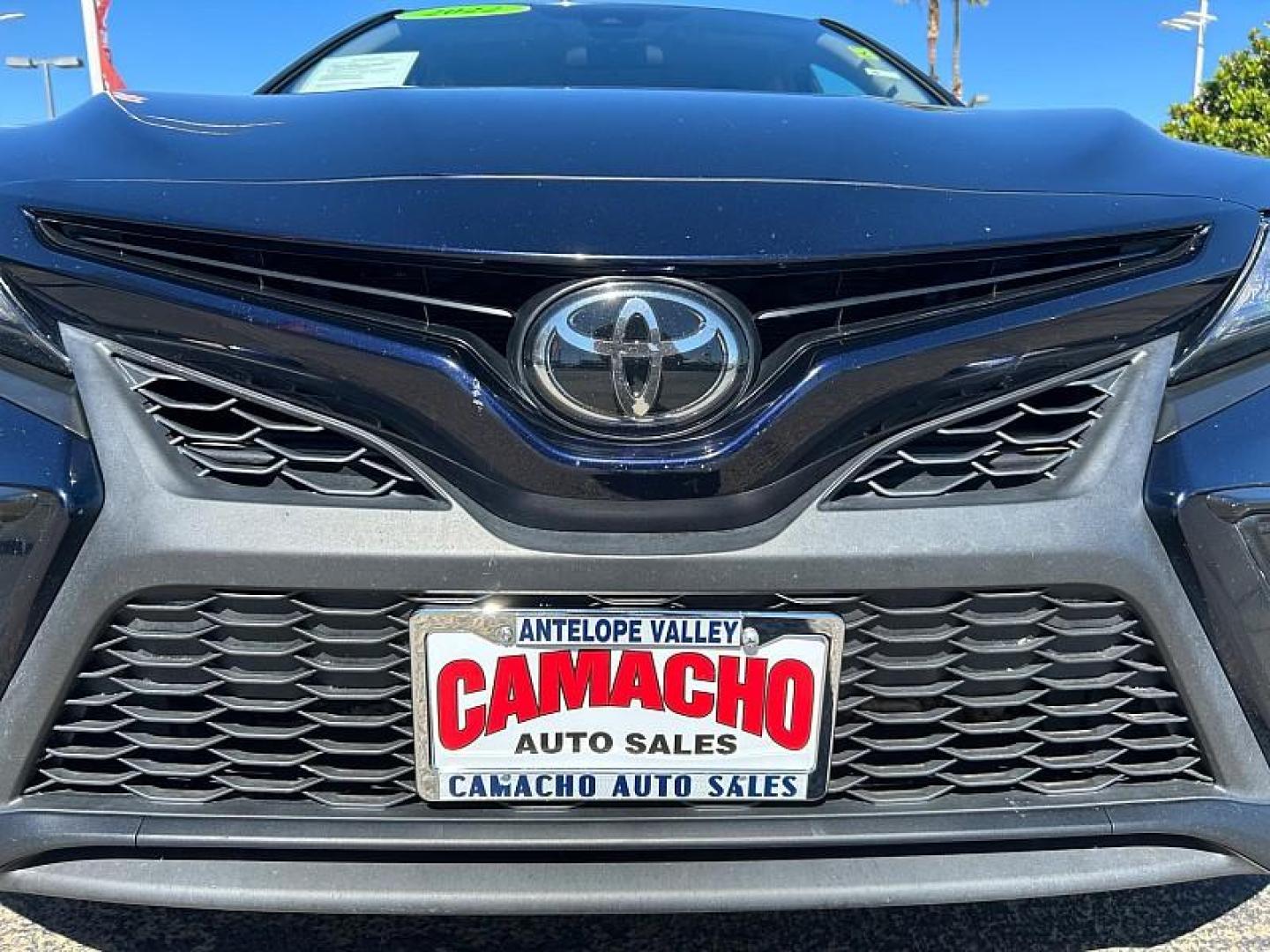 2022 BLUE Toyota Camry (4T1G11AK4NU) with an 4-Cyl 2.5 Liter engine, Automatic 8-Spd w/Sequential Shift transmission, located at 412 Auto Vista Drive, Palmdale, 93551, (661) 945-0620, 34.592636, -118.136681 - Photo#3