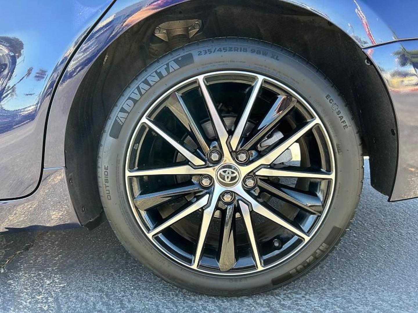 2022 BLUE Toyota Camry (4T1G11AK4NU) with an 4-Cyl 2.5 Liter engine, Automatic 8-Spd w/Sequential Shift transmission, located at 412 Auto Vista Drive, Palmdale, 93551, (661) 945-0620, 34.592636, -118.136681 - Photo#11