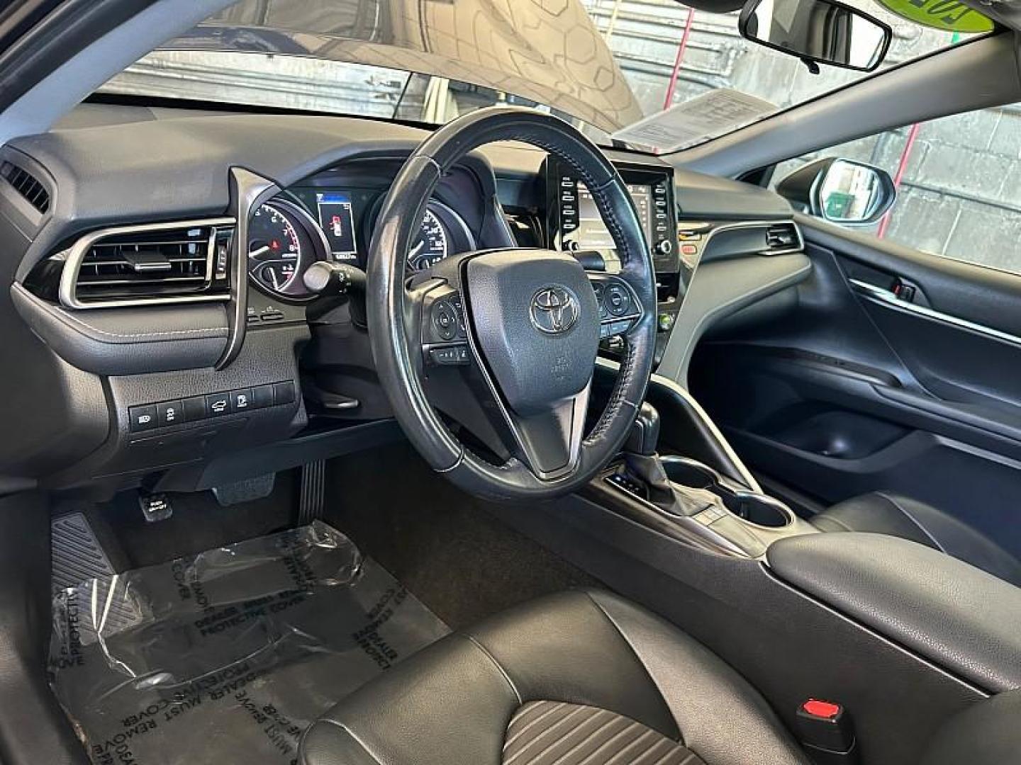 2022 BLUE Toyota Camry (4T1G11AK4NU) with an 4-Cyl 2.5 Liter engine, Automatic 8-Spd w/Sequential Shift transmission, located at 412 Auto Vista Drive, Palmdale, 93551, (661) 945-0620, 34.592636, -118.136681 - Photo#17